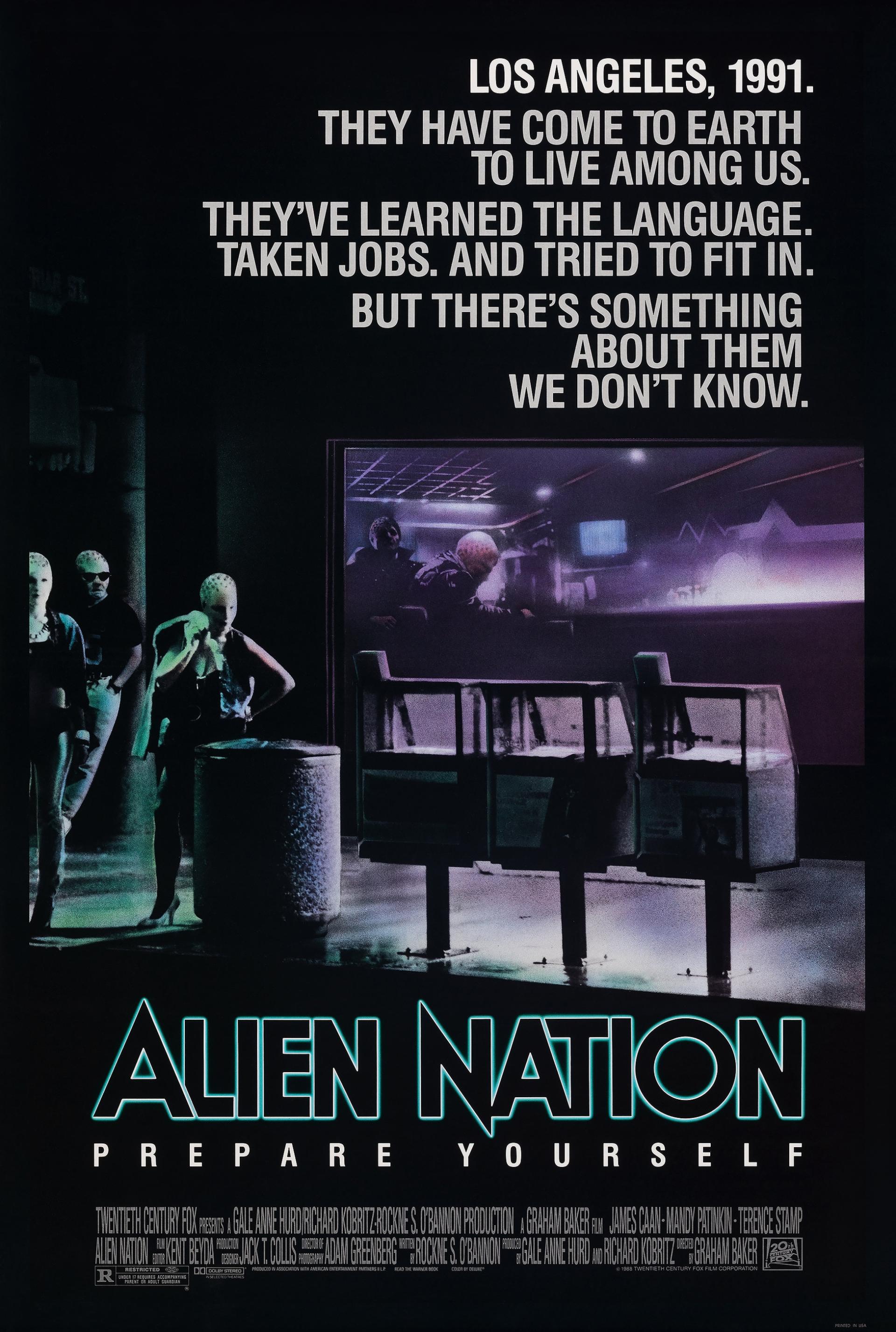 Alien Nation (1988) poster