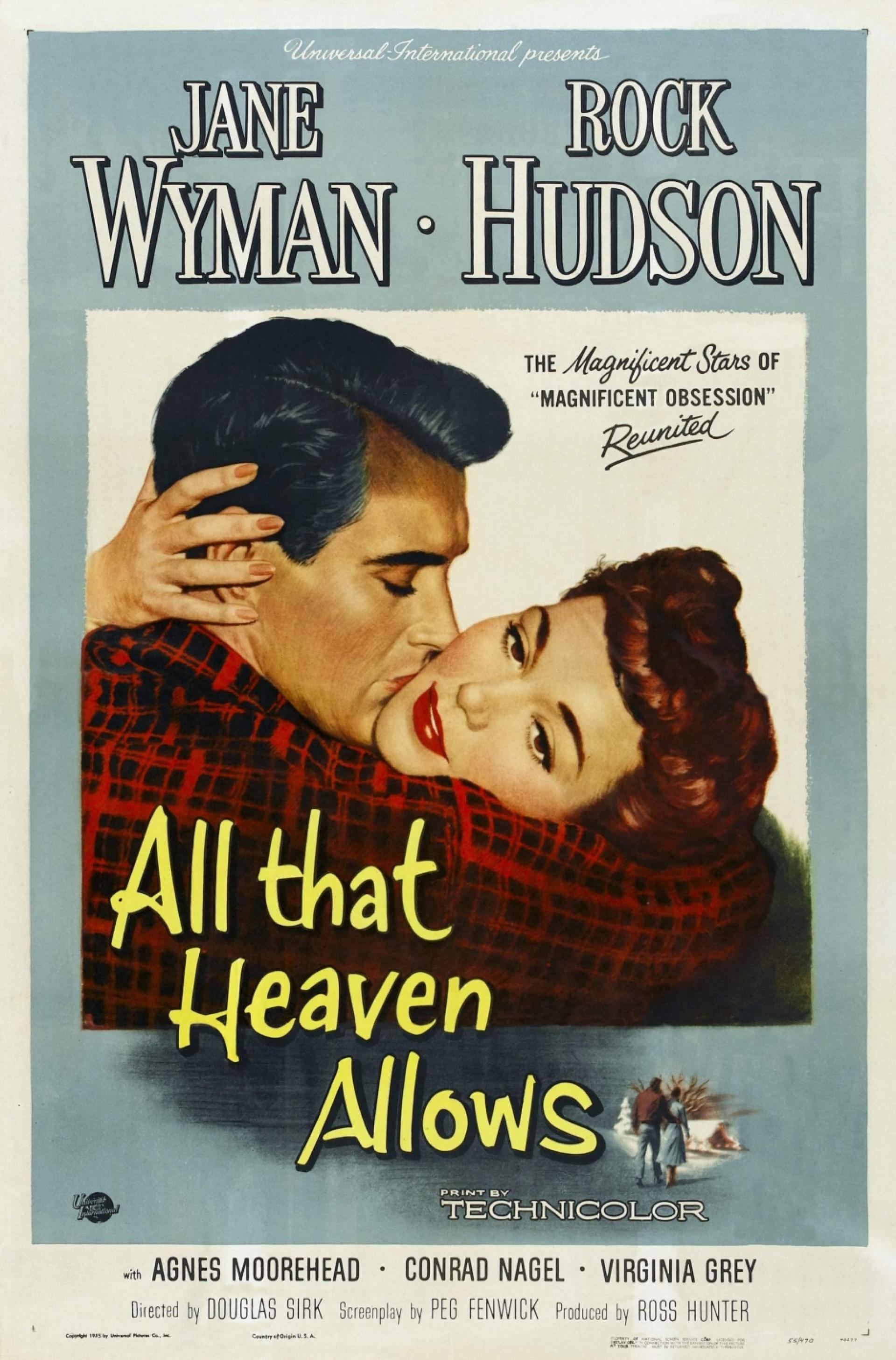 All That Heaven Allows (1955) poster