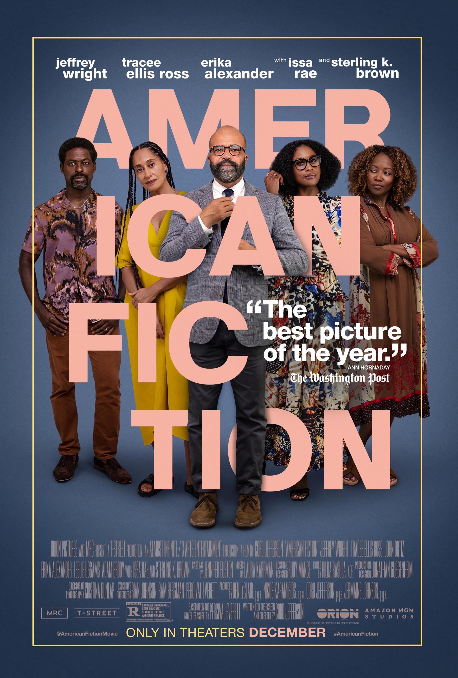 American Fiction (2023) poster