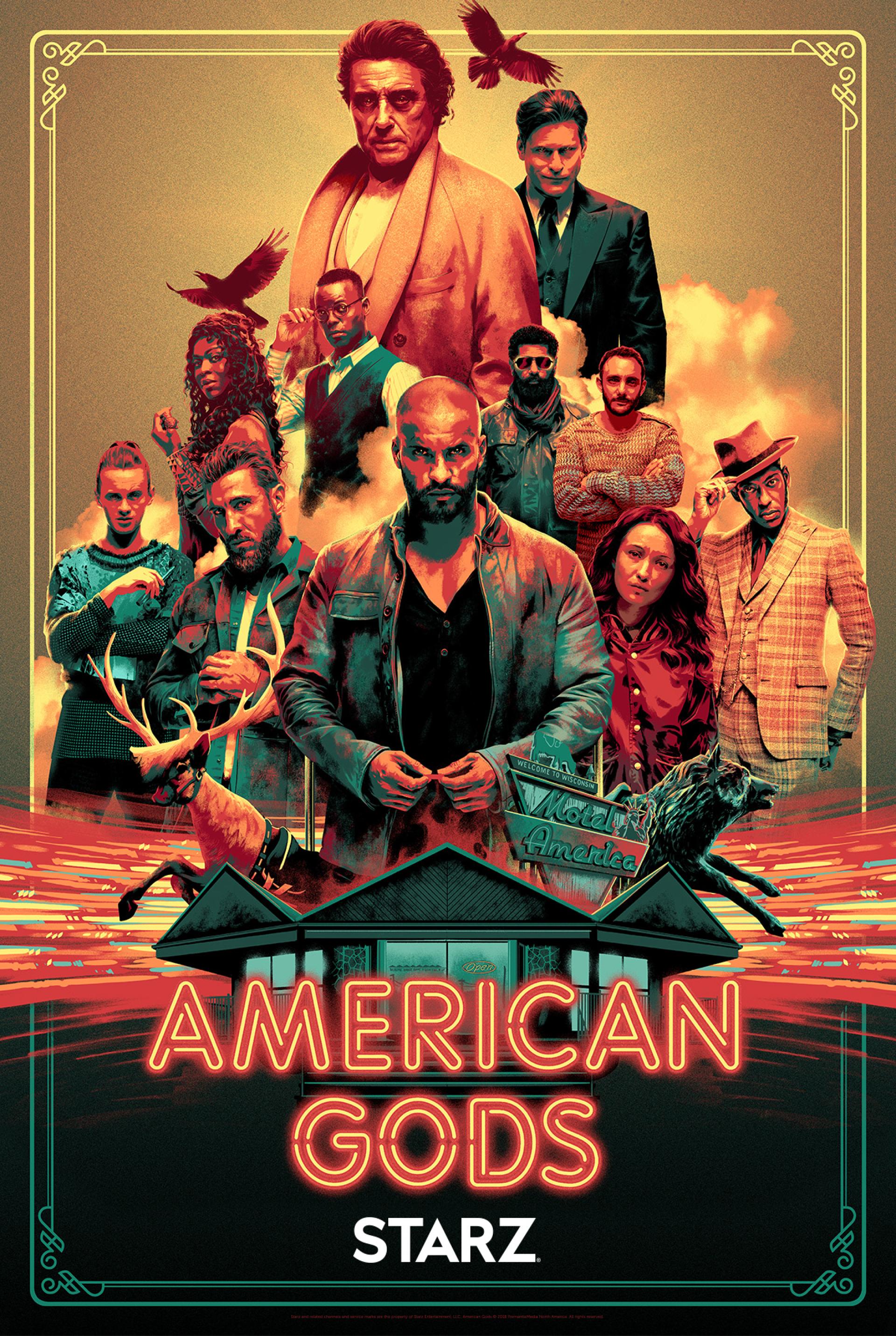 American Gods (2017) poster