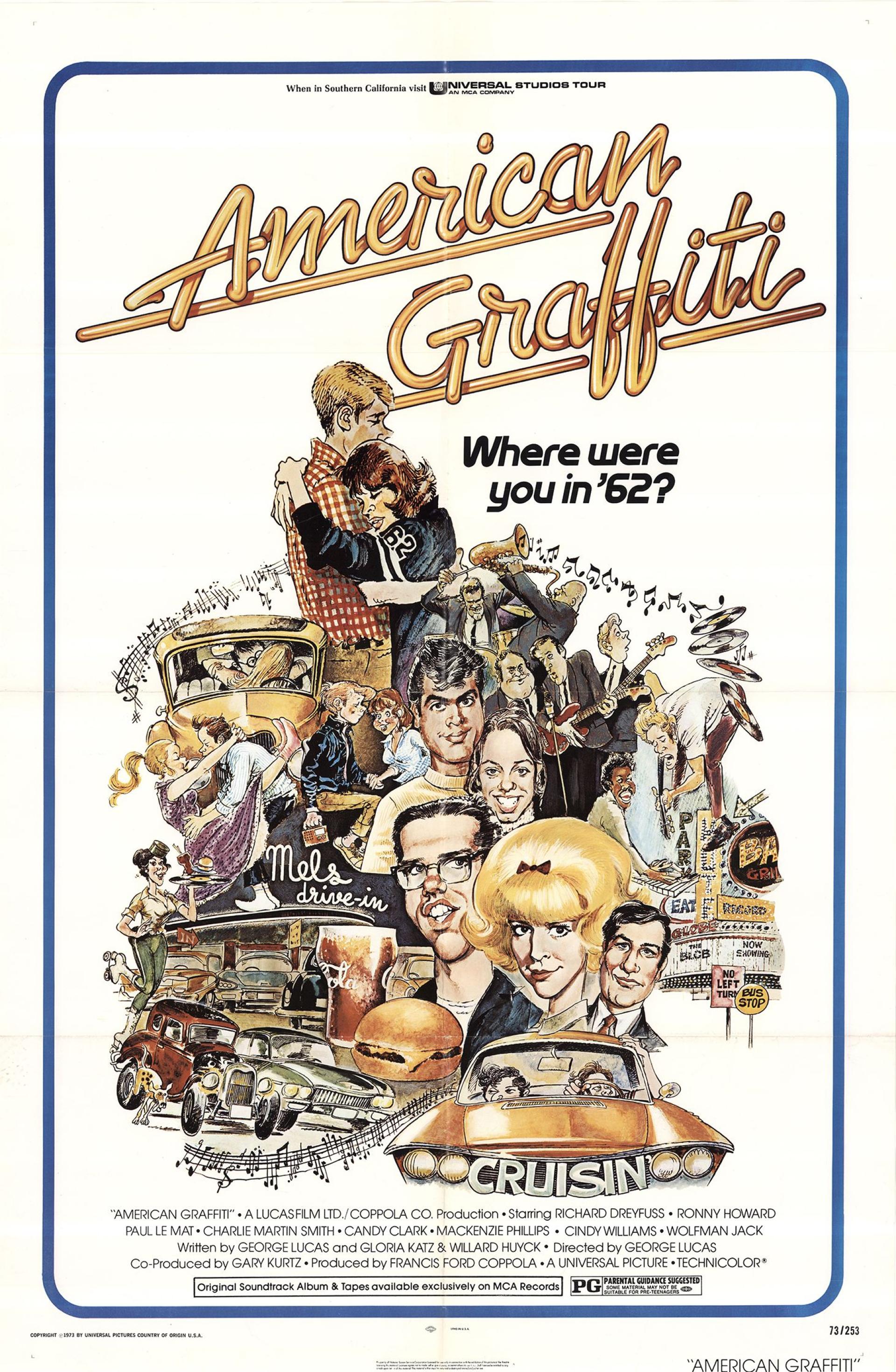 American Graffiti (1973) poster