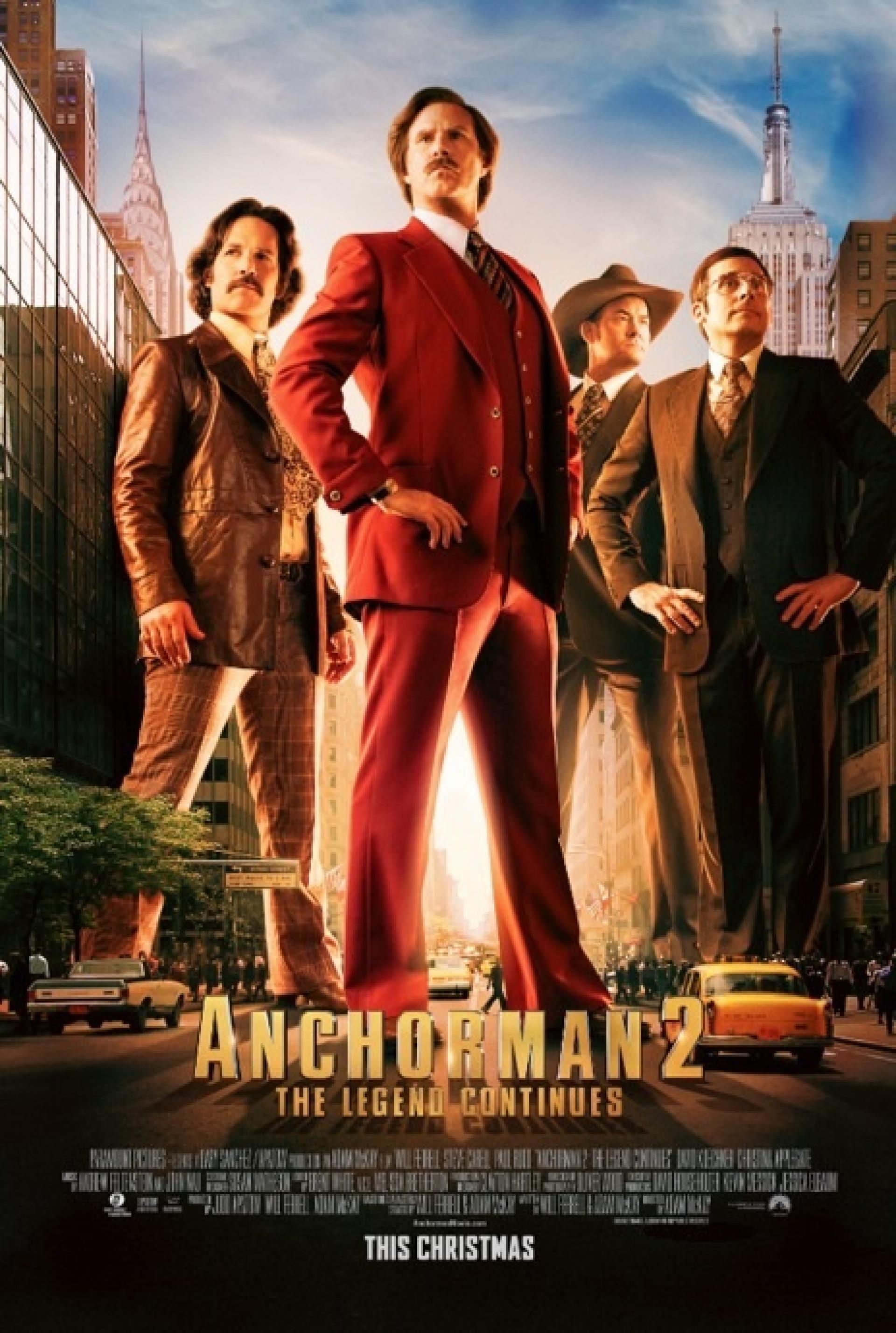Anchorman 2: The Legend Continues (2013) poster