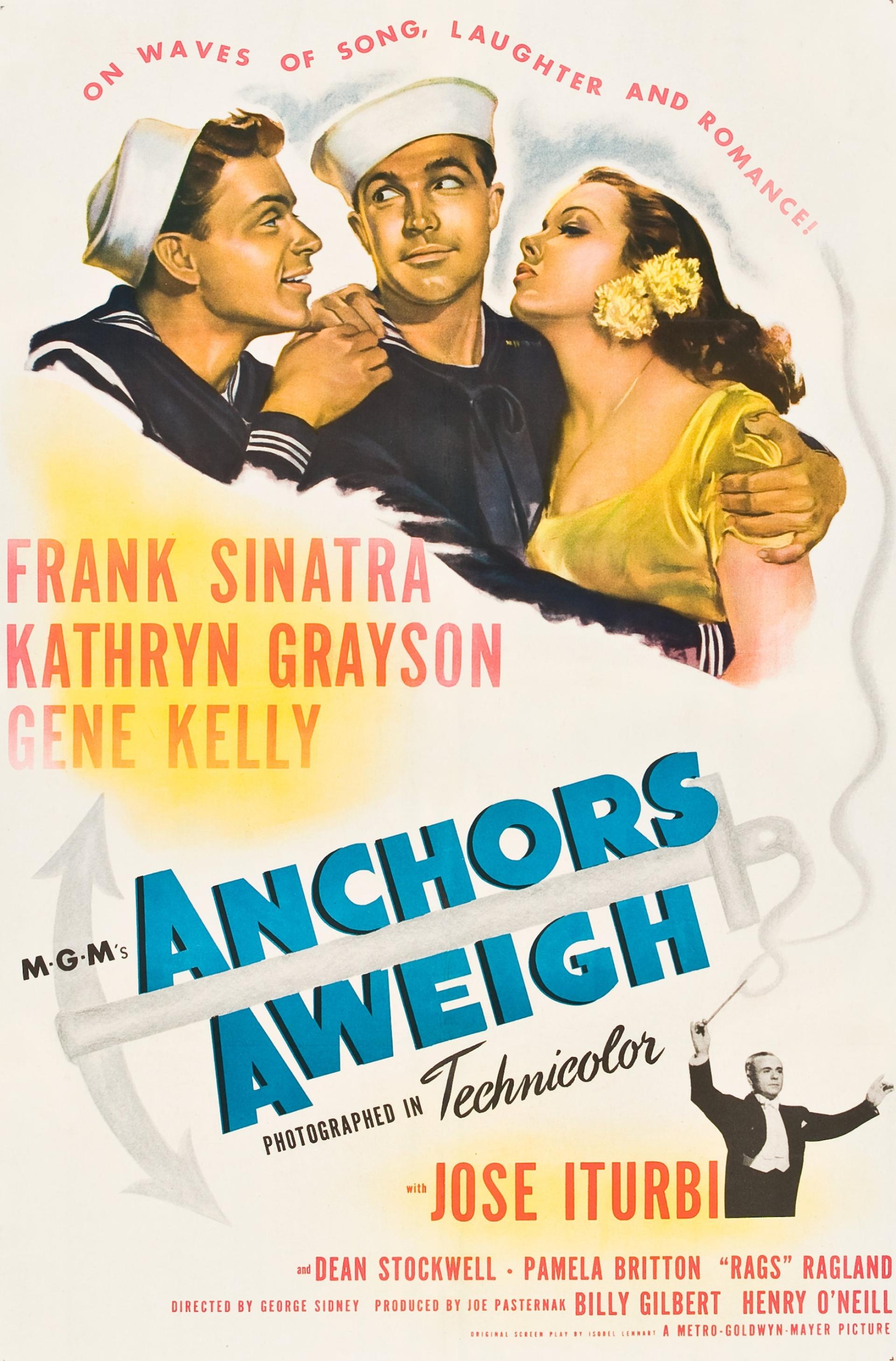 Anchors Aweigh (1945) poster