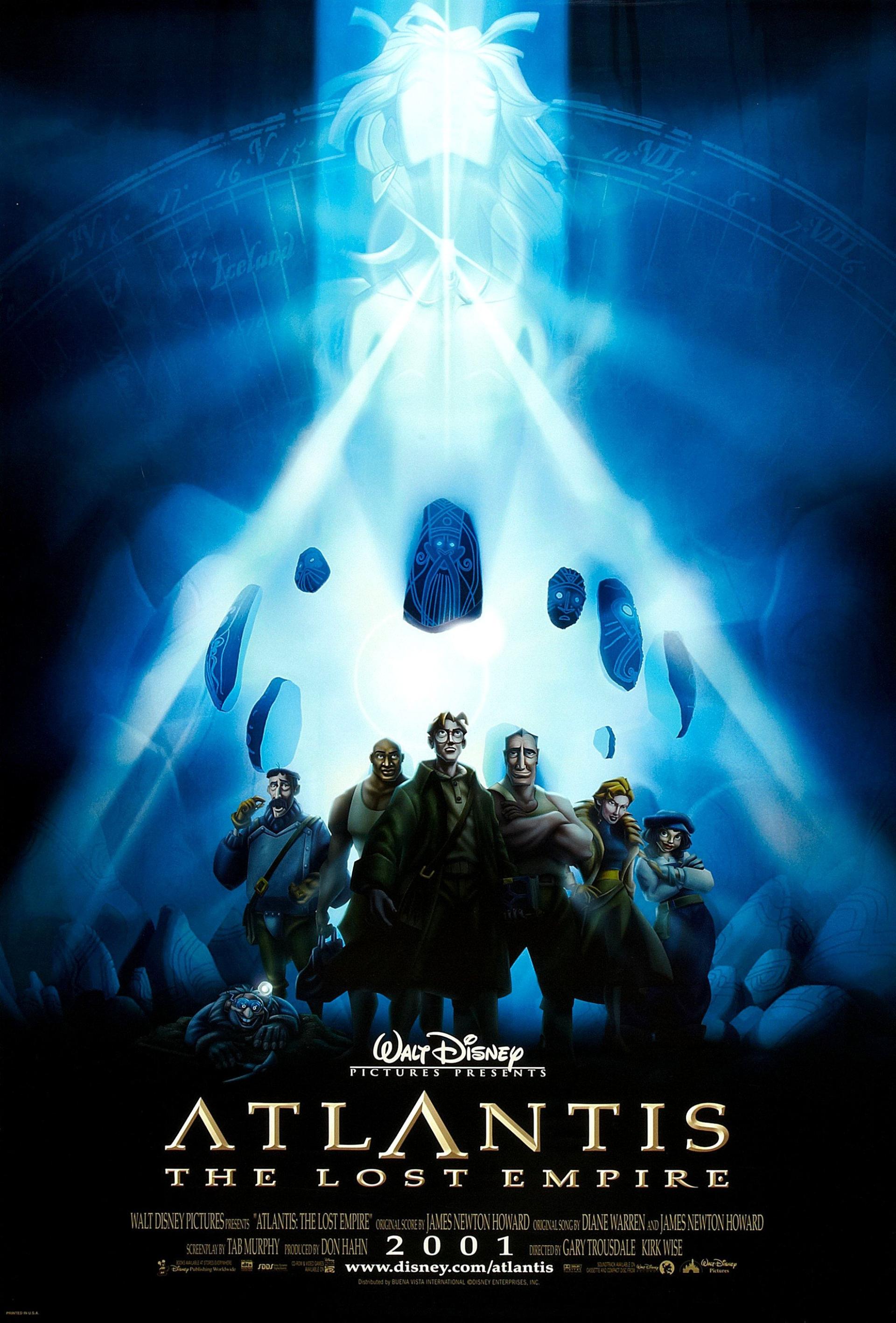 Atlantis: The Lost Empire (2001) poster
