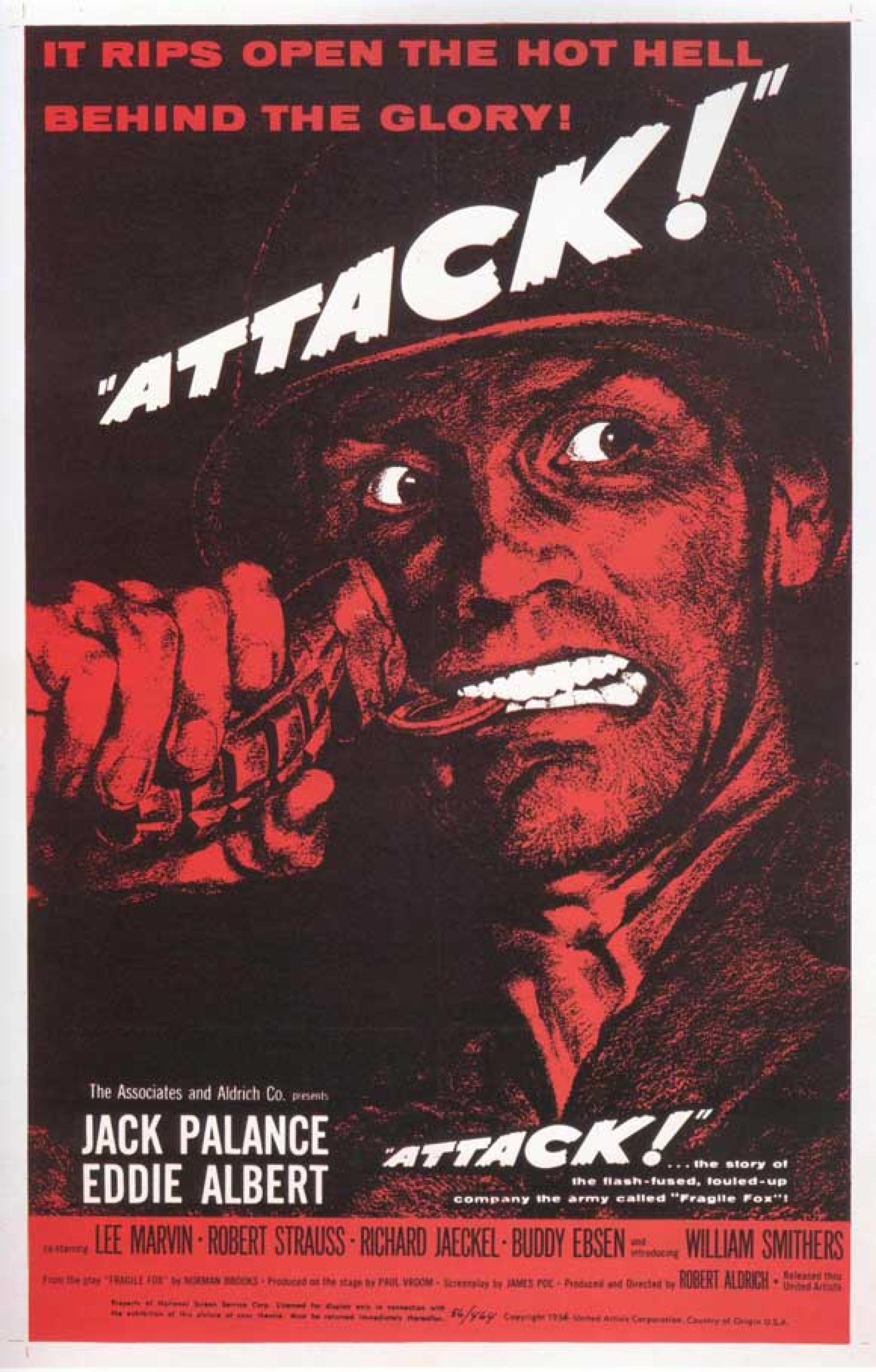 Attack (1956) poster