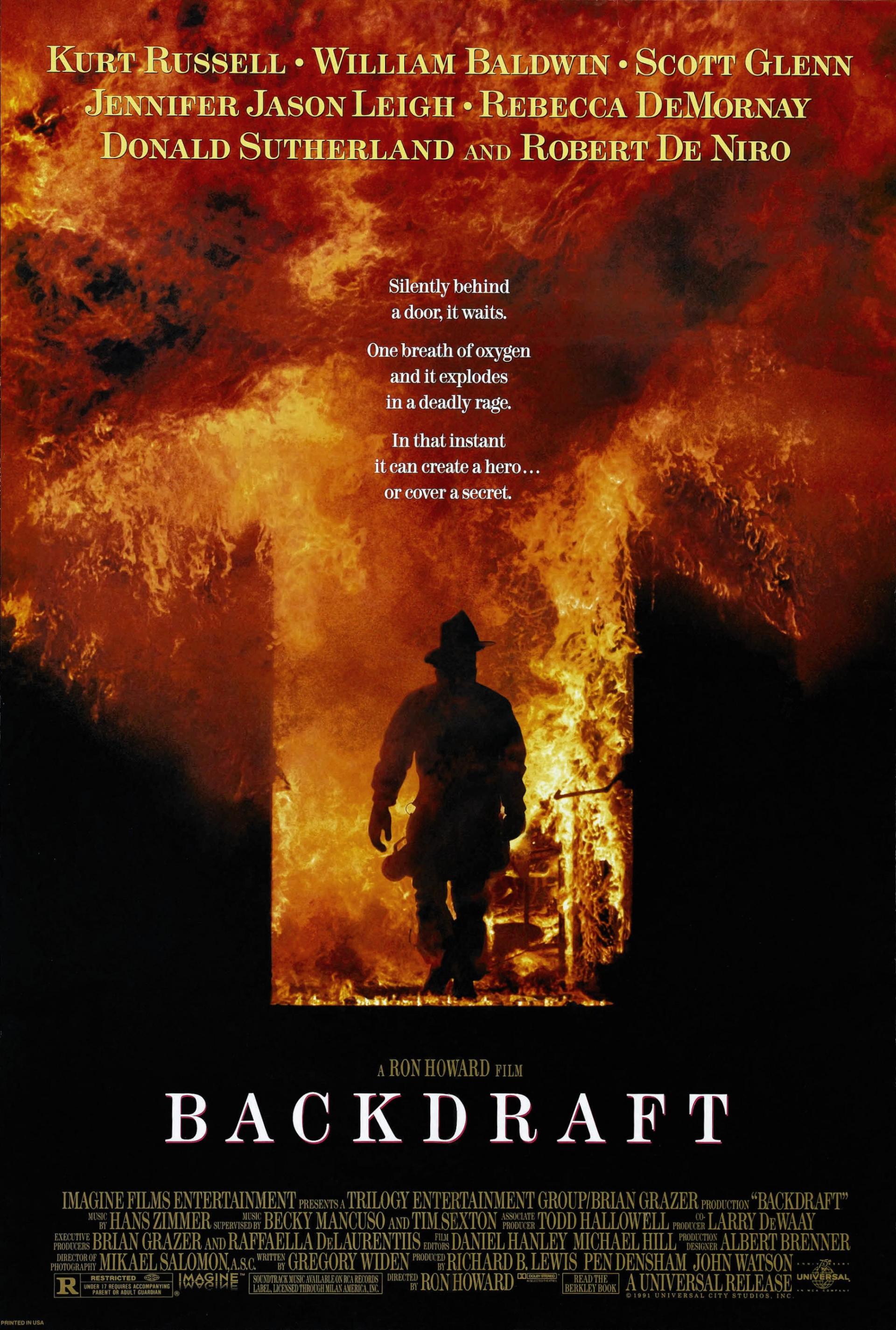 Backdraft (1991) poster
