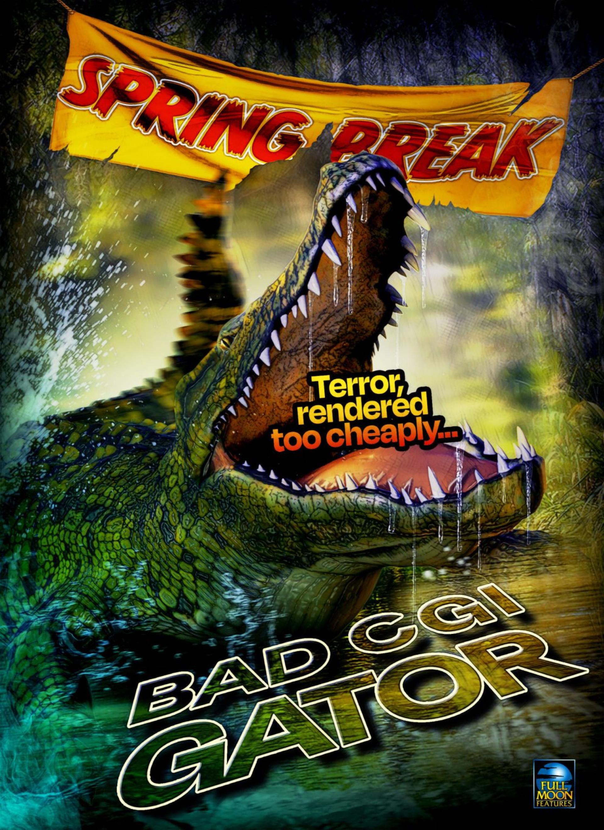 Bad CGI Gator (2023) poster