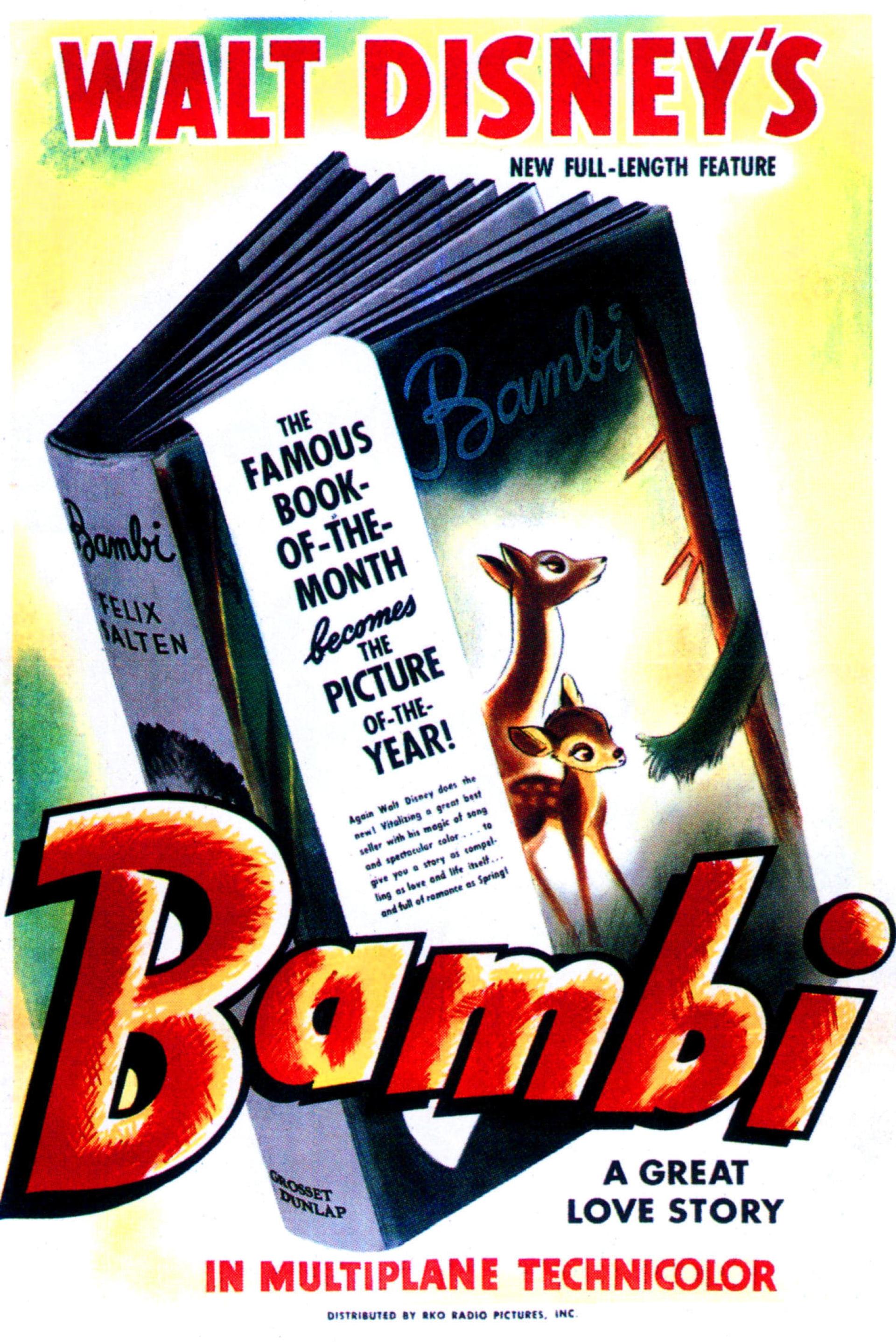 Bambi (1942) poster