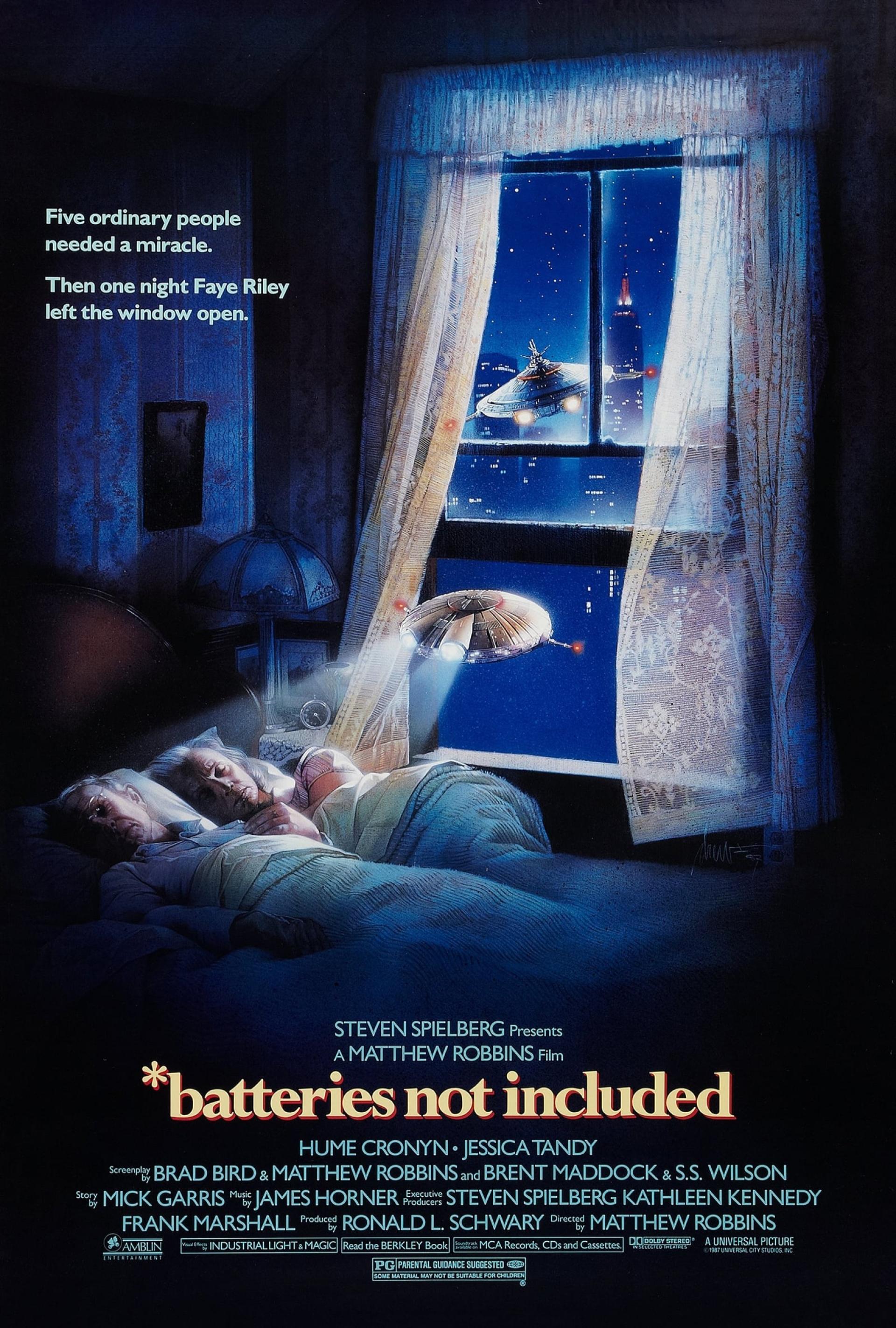 *batteries not included (1987) poster