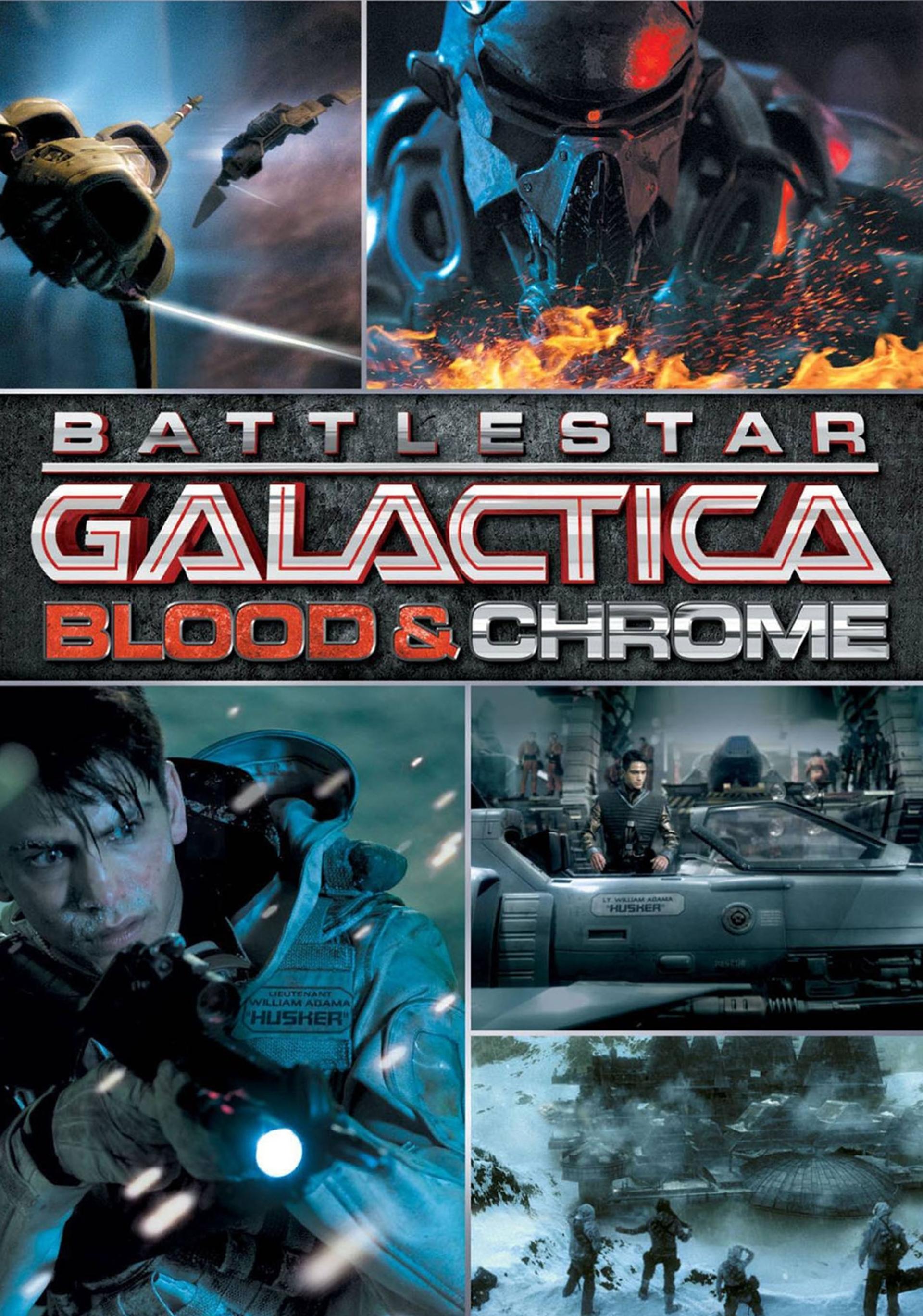Battlestar Galactica: Blood & Chrome (2012) poster