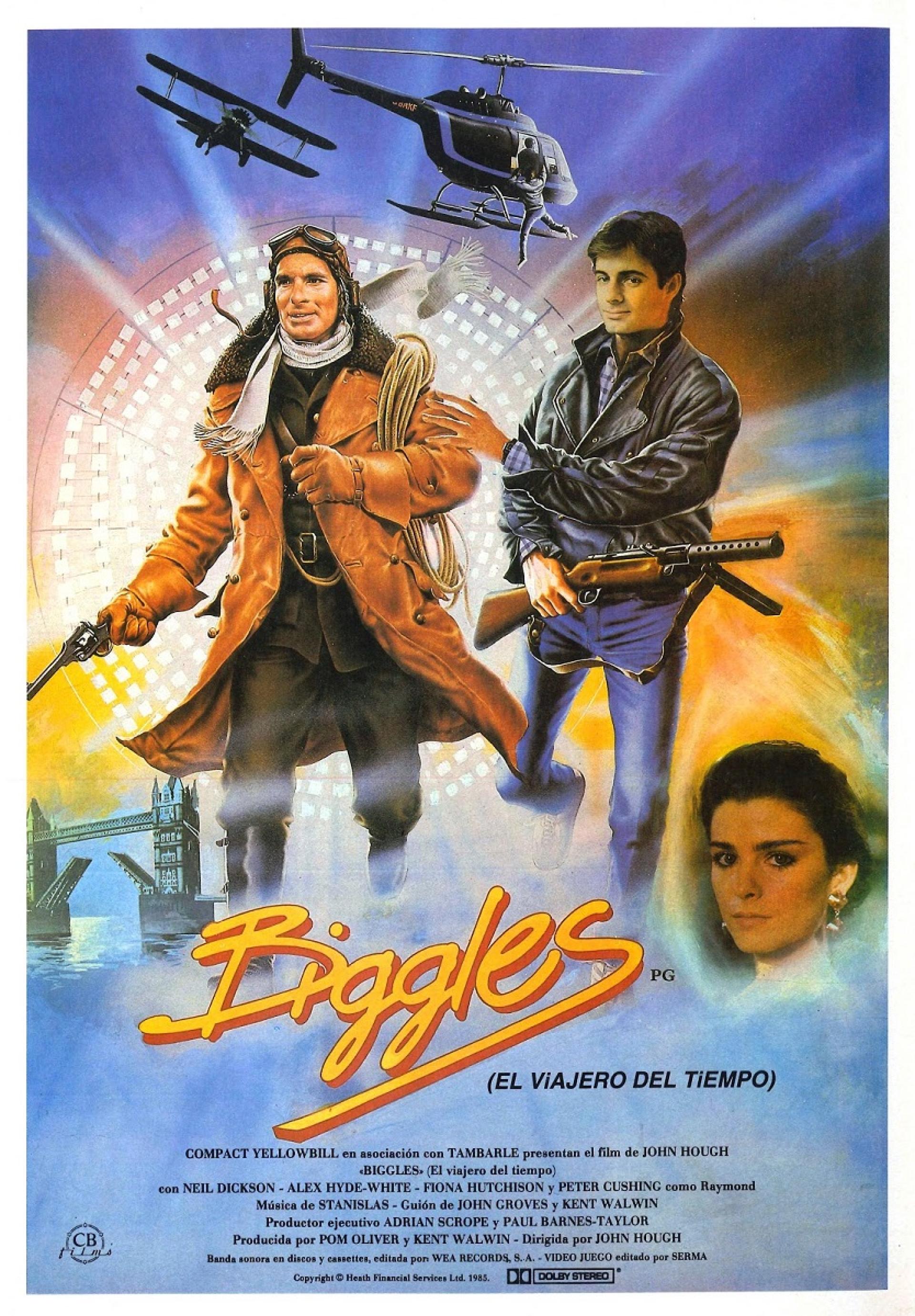 Biggles: Adventures in Time (1986) poster