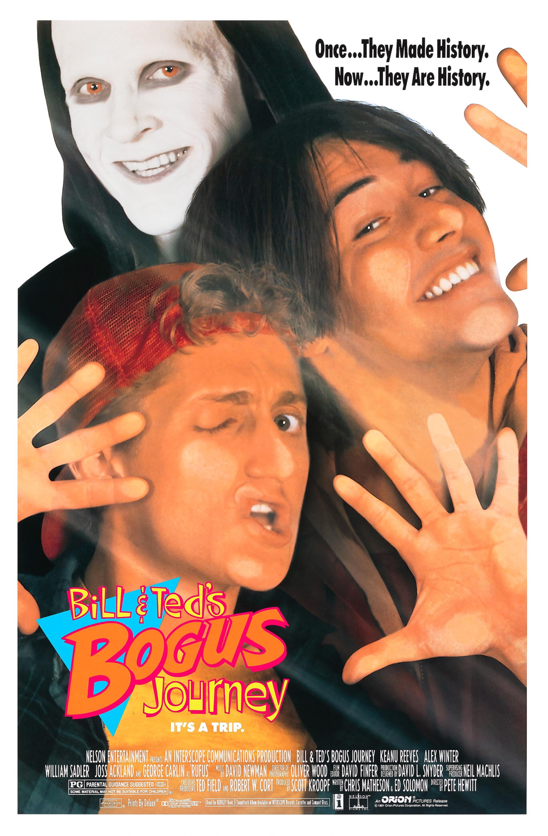 Bill & Ted's Bogus Journey (1991) poster