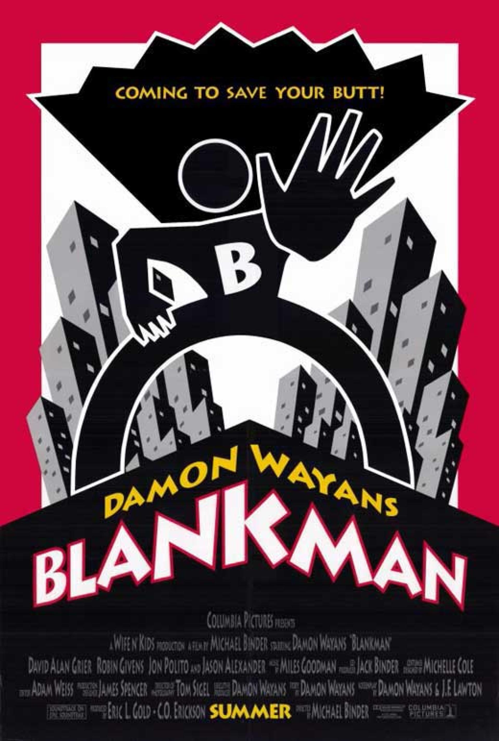 Blankman (1994) poster