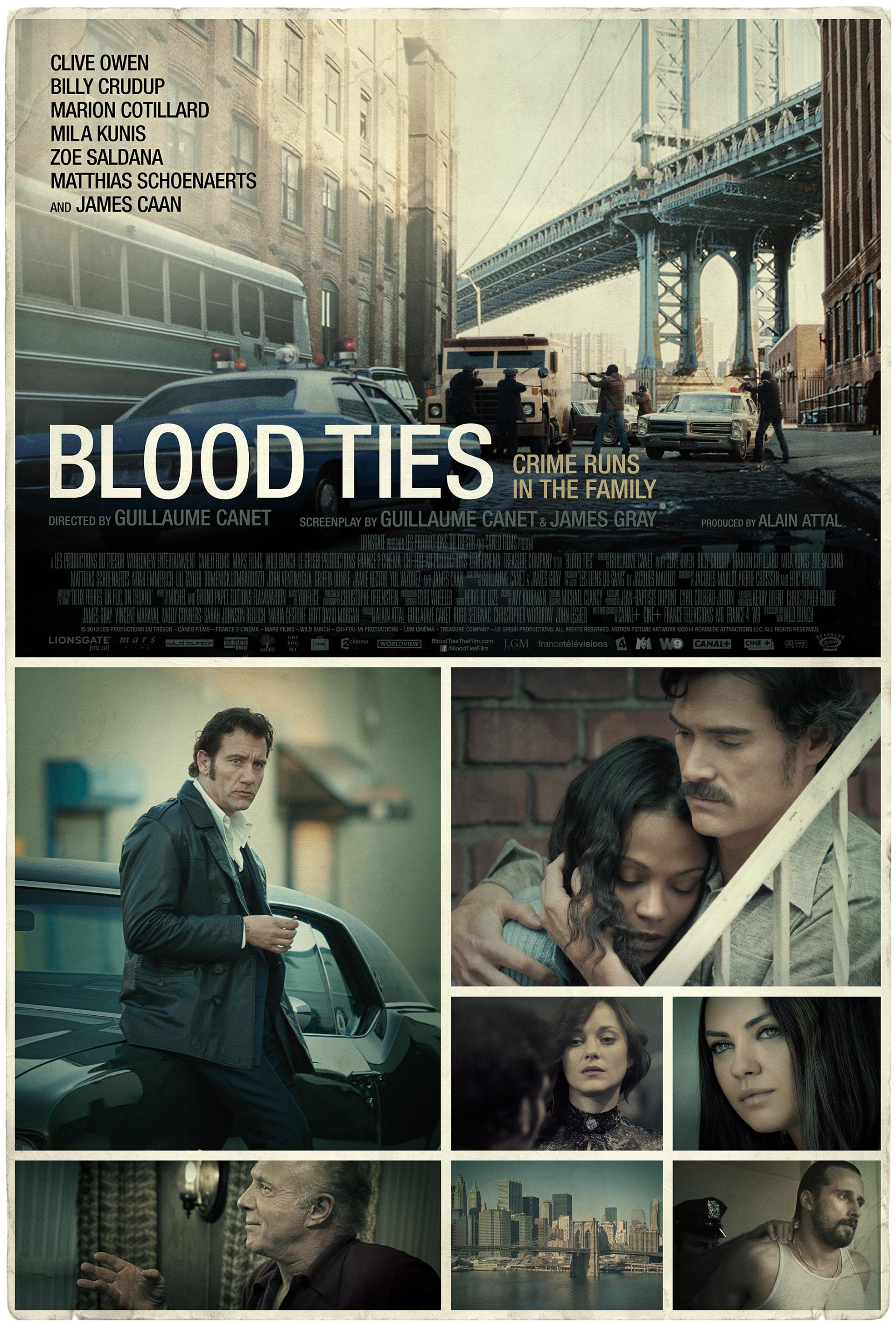 Blood Ties (2013) poster