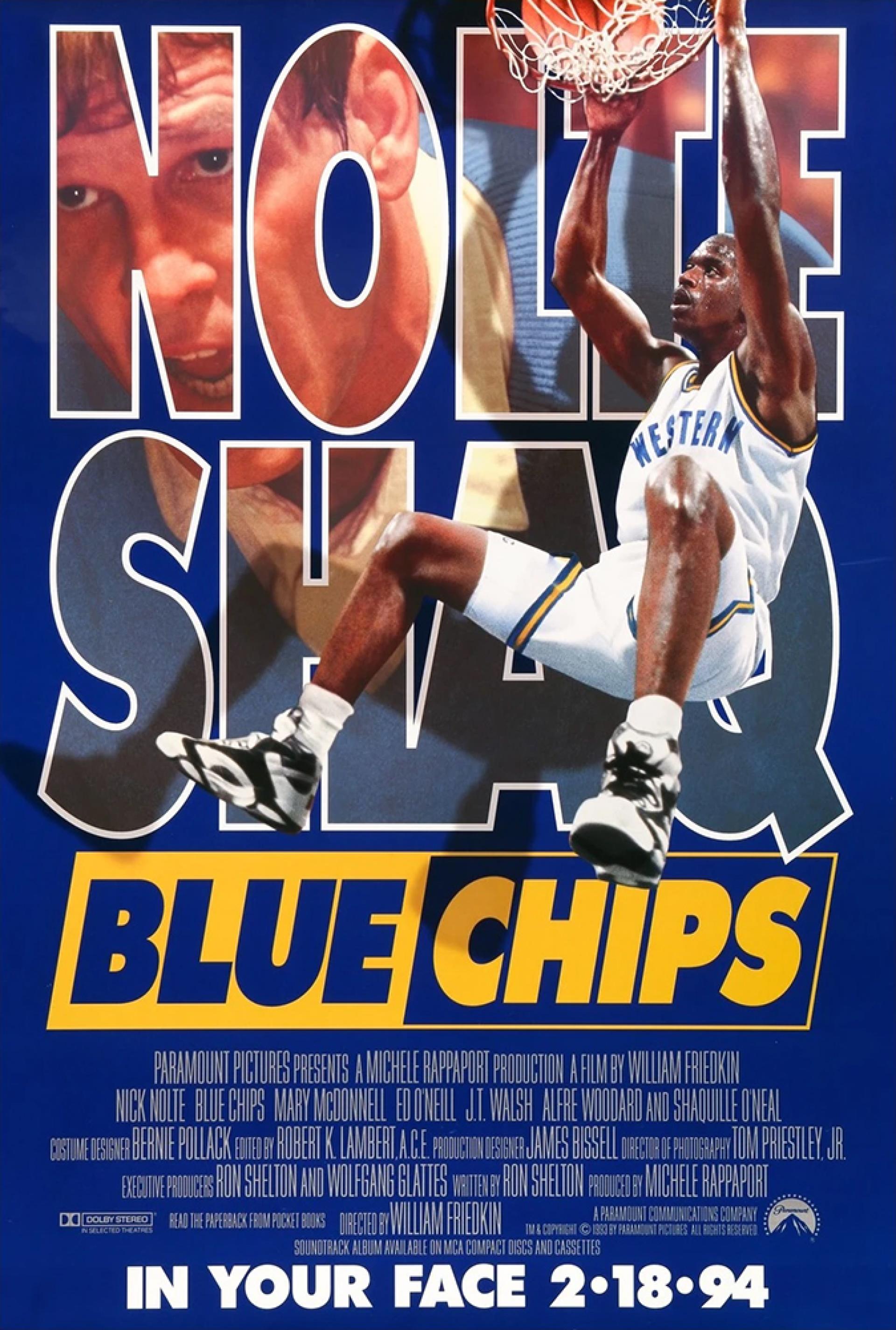 Blue Chips (1994) poster