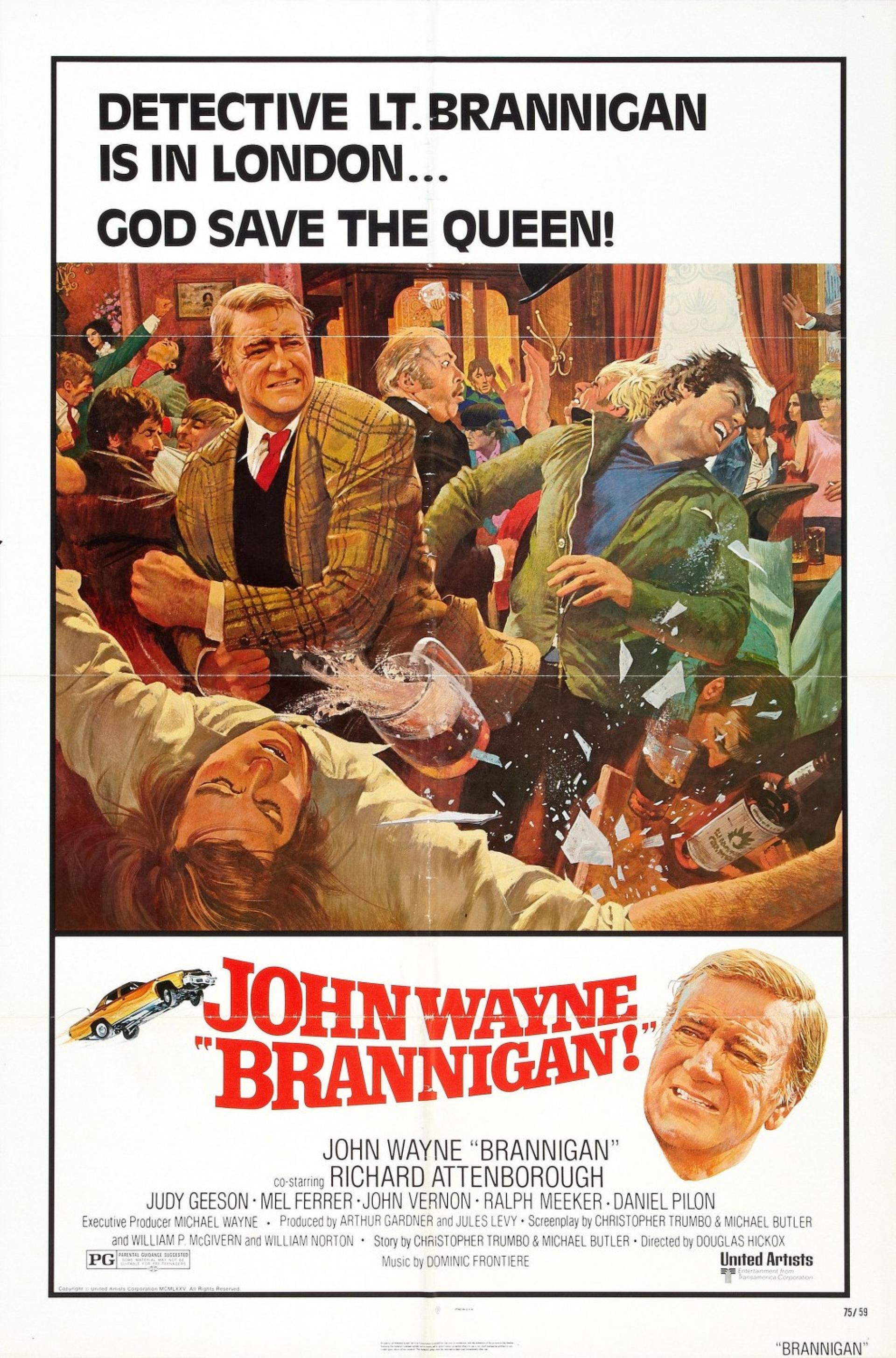 Brannigan (1975) poster