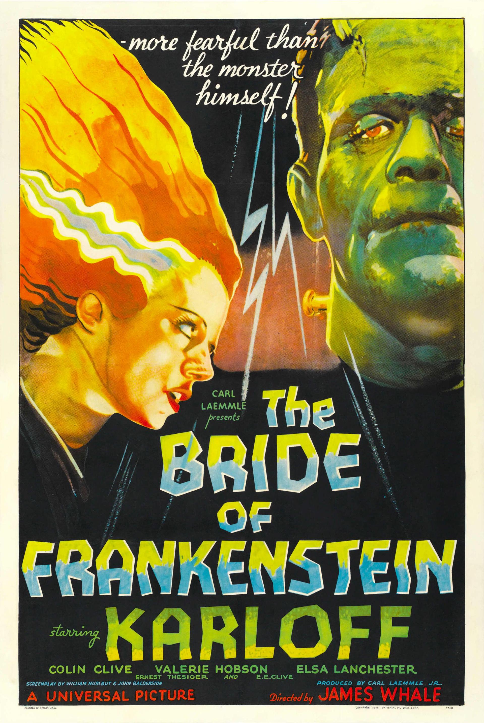 Bride of Frankenstein (1935) poster