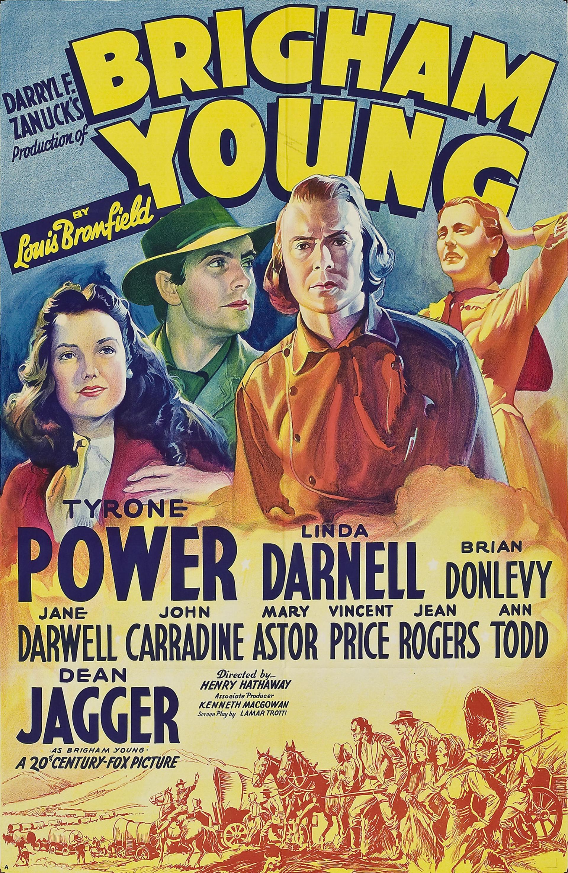 Brigham Young (1940) poster