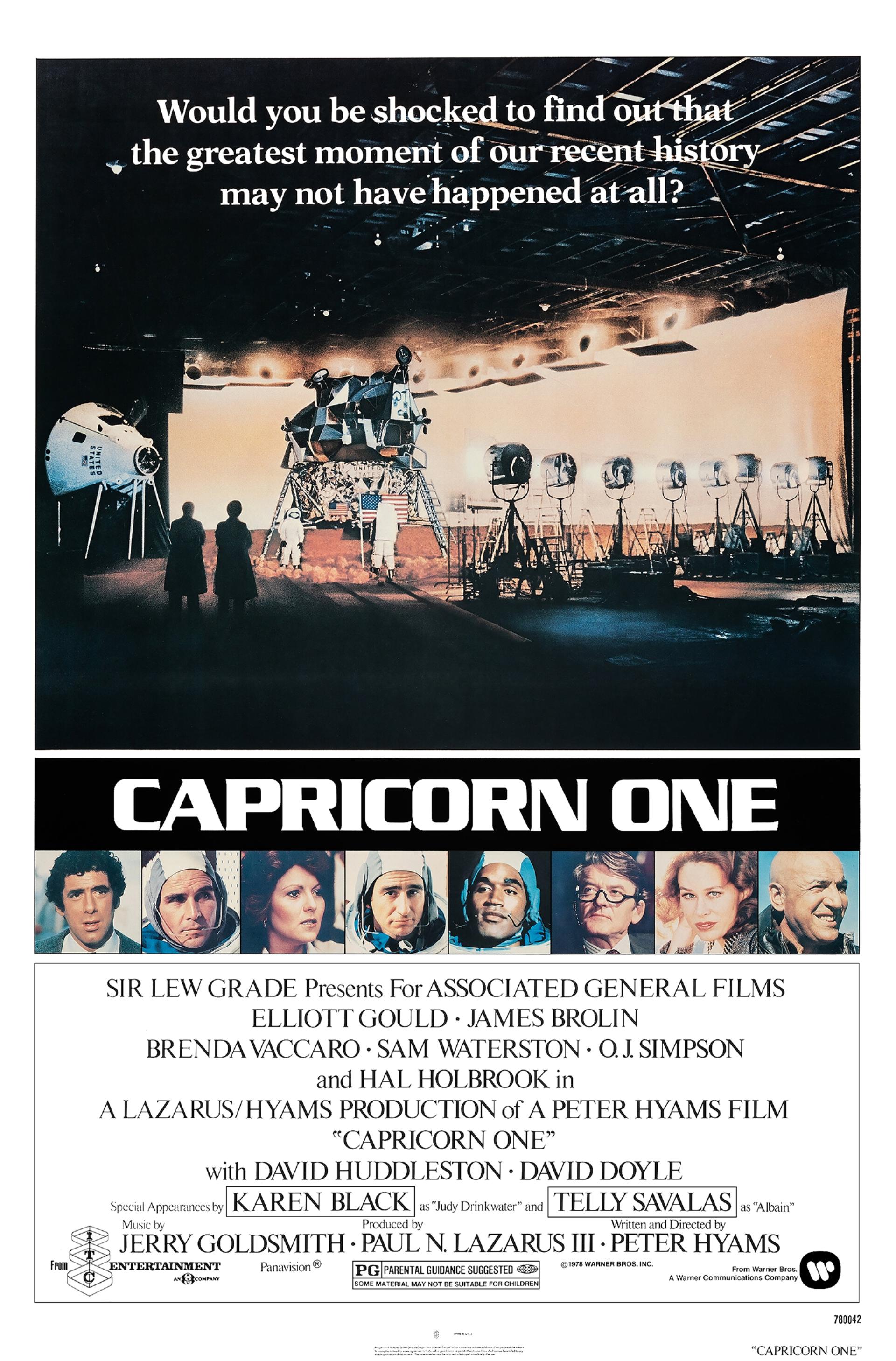 Capricorn One (1977) poster
