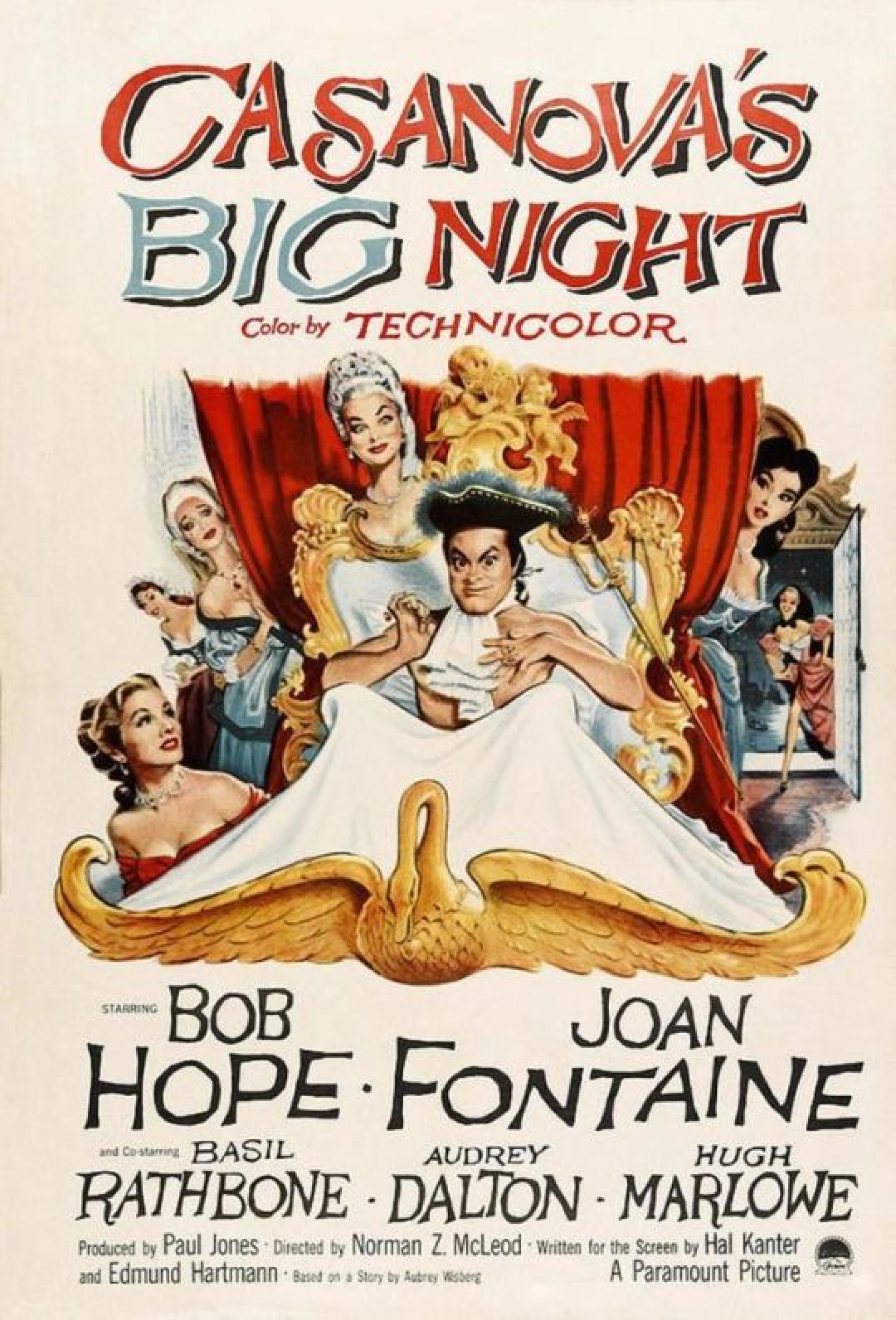 Casanova's Big Night (1954) poster