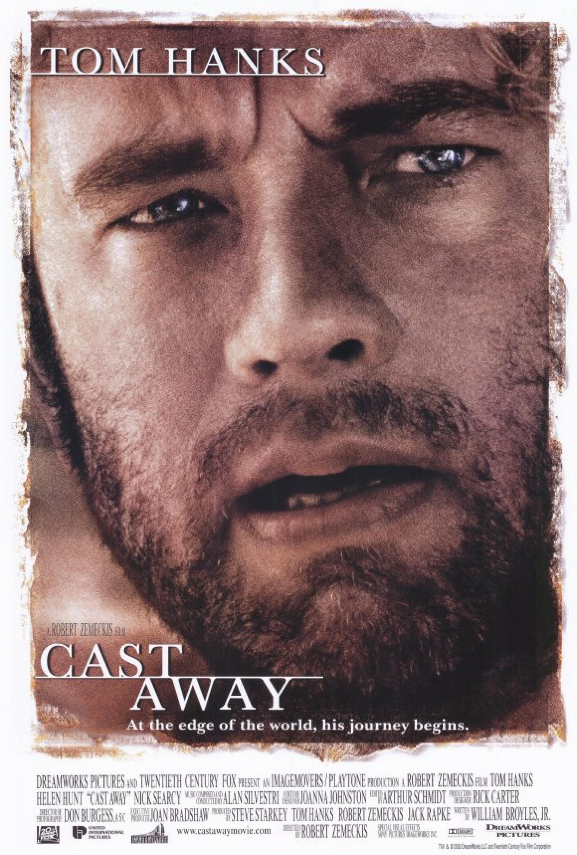 Cast Away (2000) poster