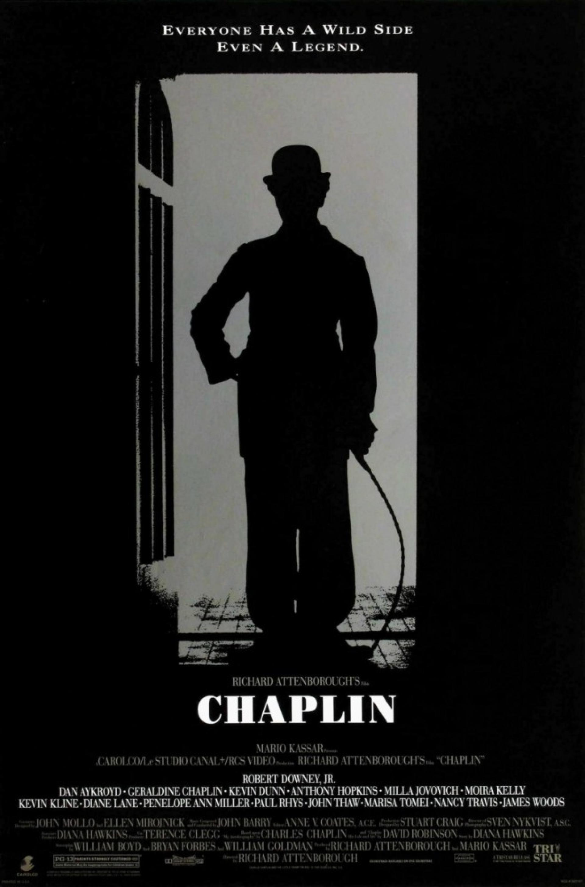 Chaplin (1992) poster