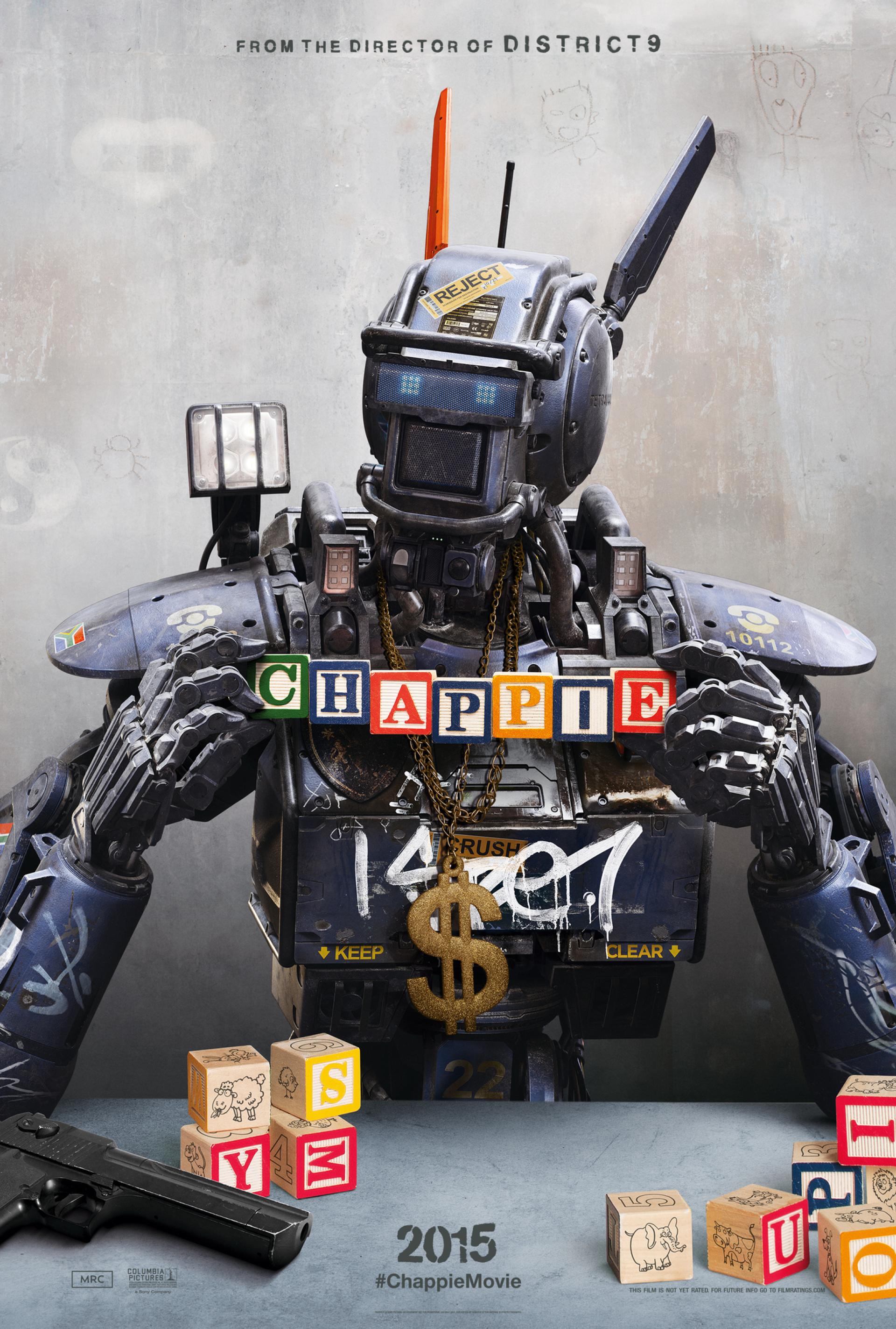 Chappie (2015) poster