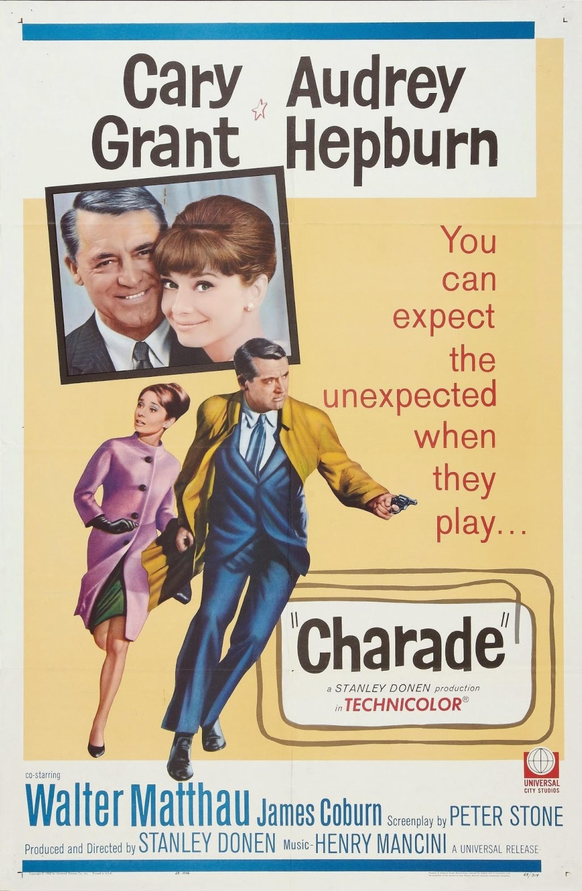 Charade (1963) poster