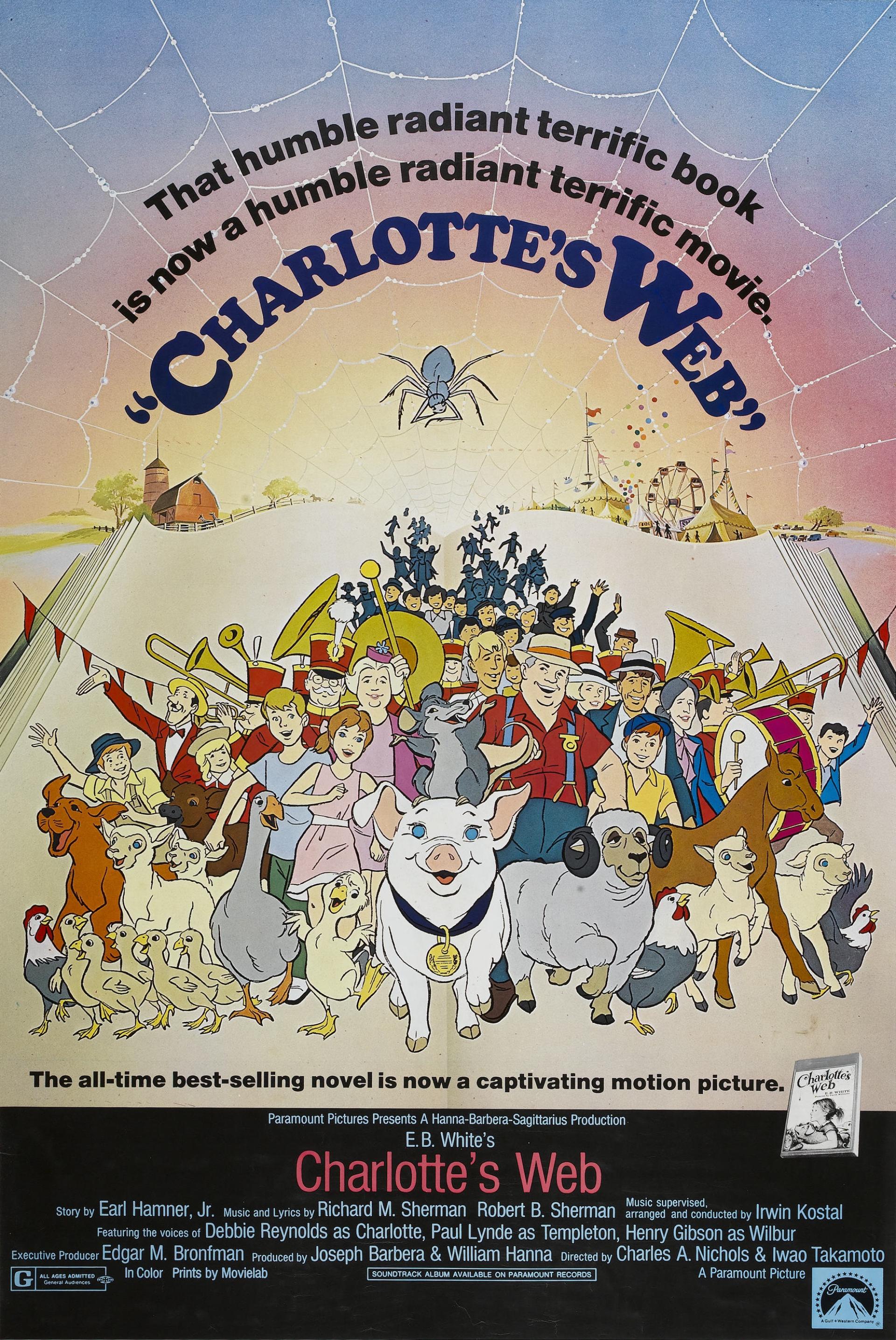 Charlotte's Web (1973) poster