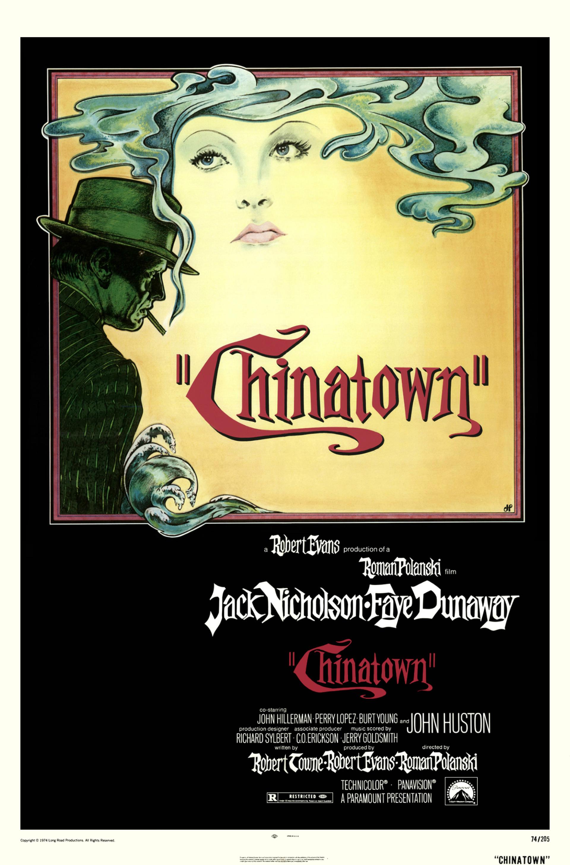 Chinatown (1974) poster