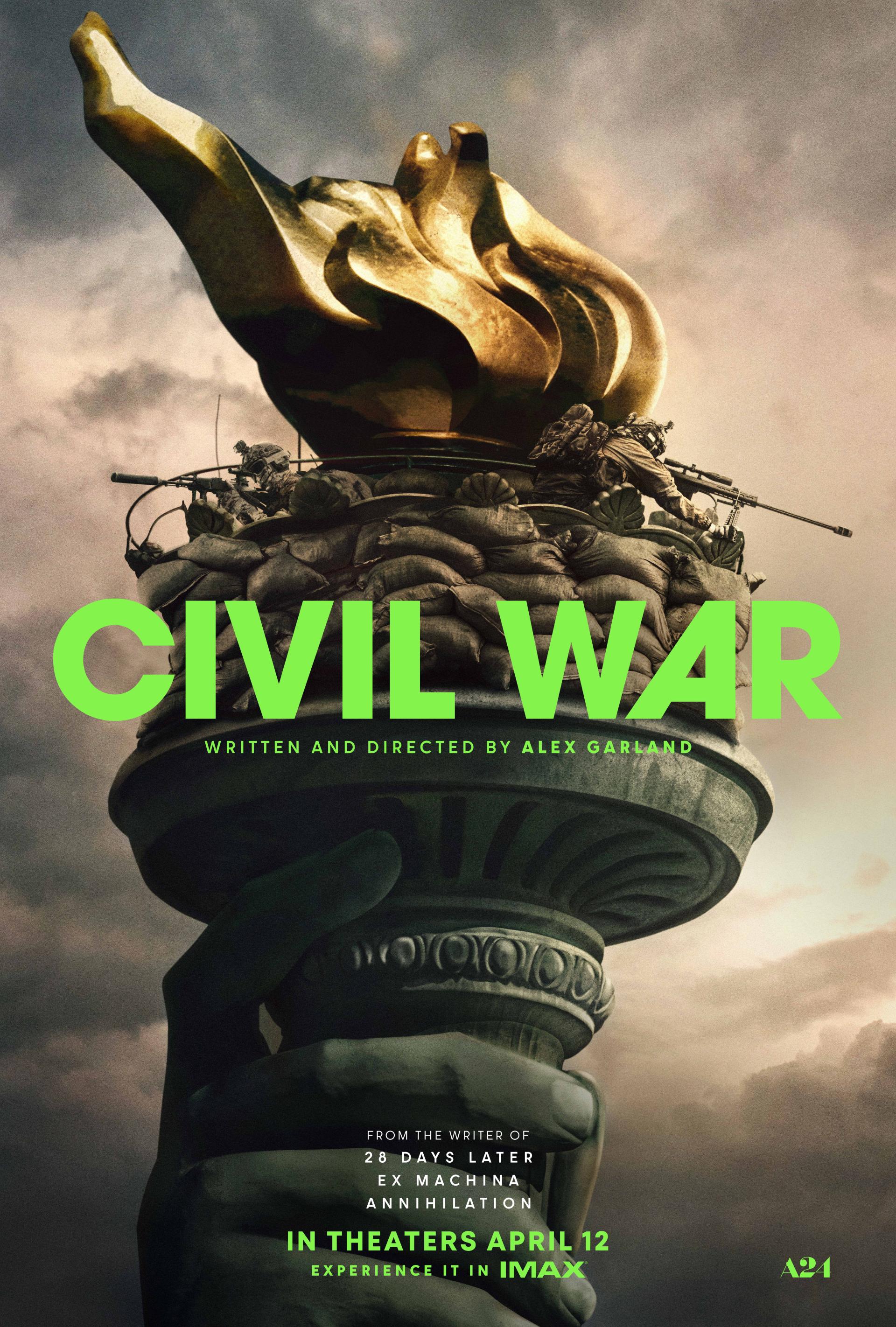 Civil War (2024) poster