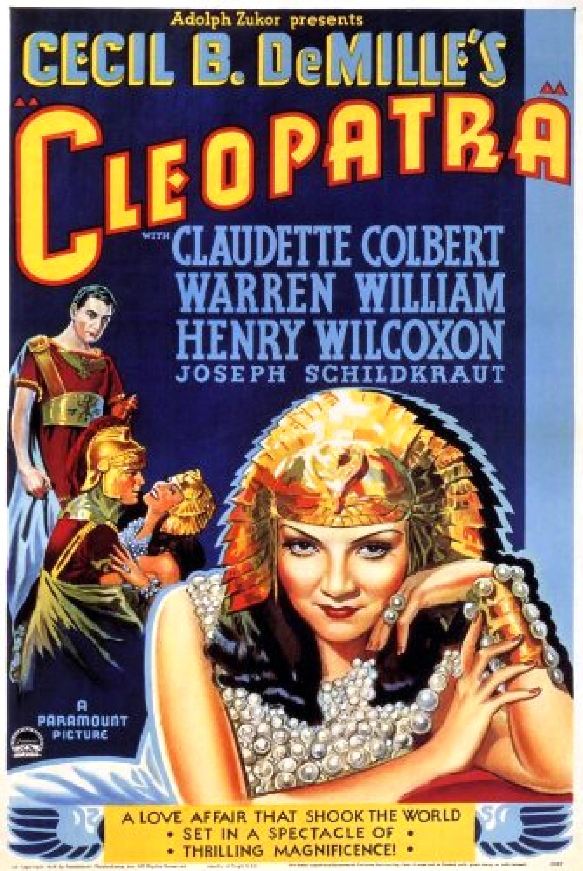 Cleopatra (1934) poster