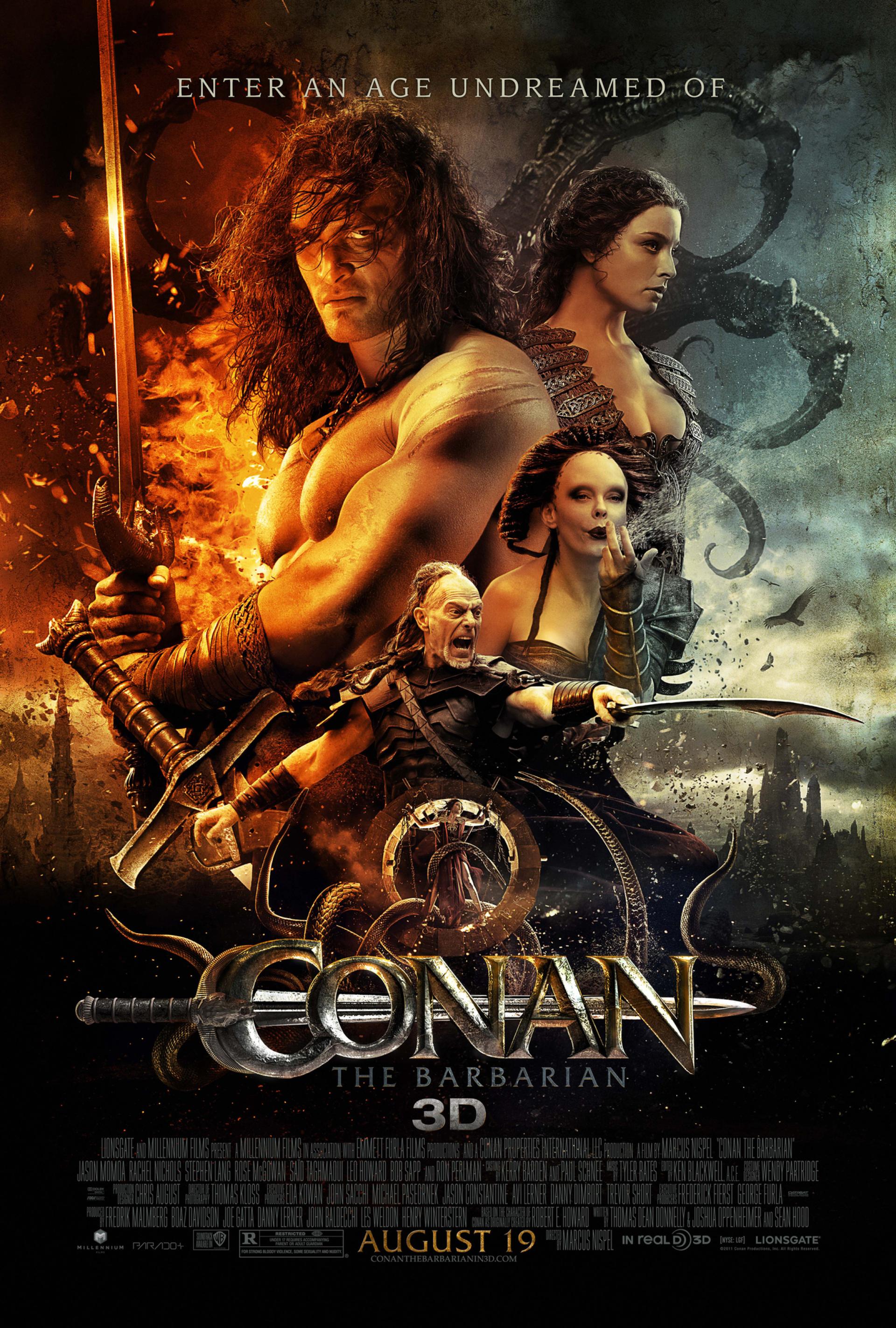 Conan the Barbarian (2011) poster