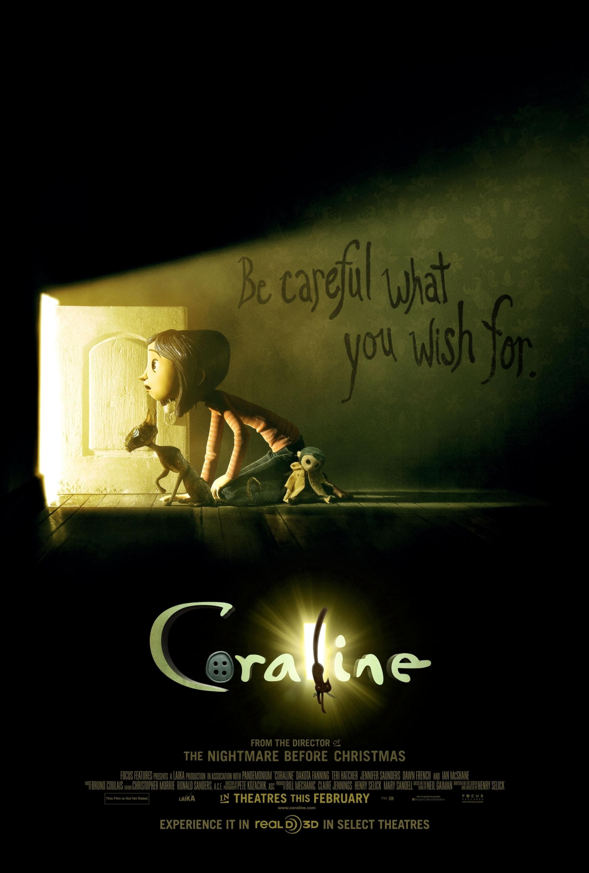 Coraline (2009) poster