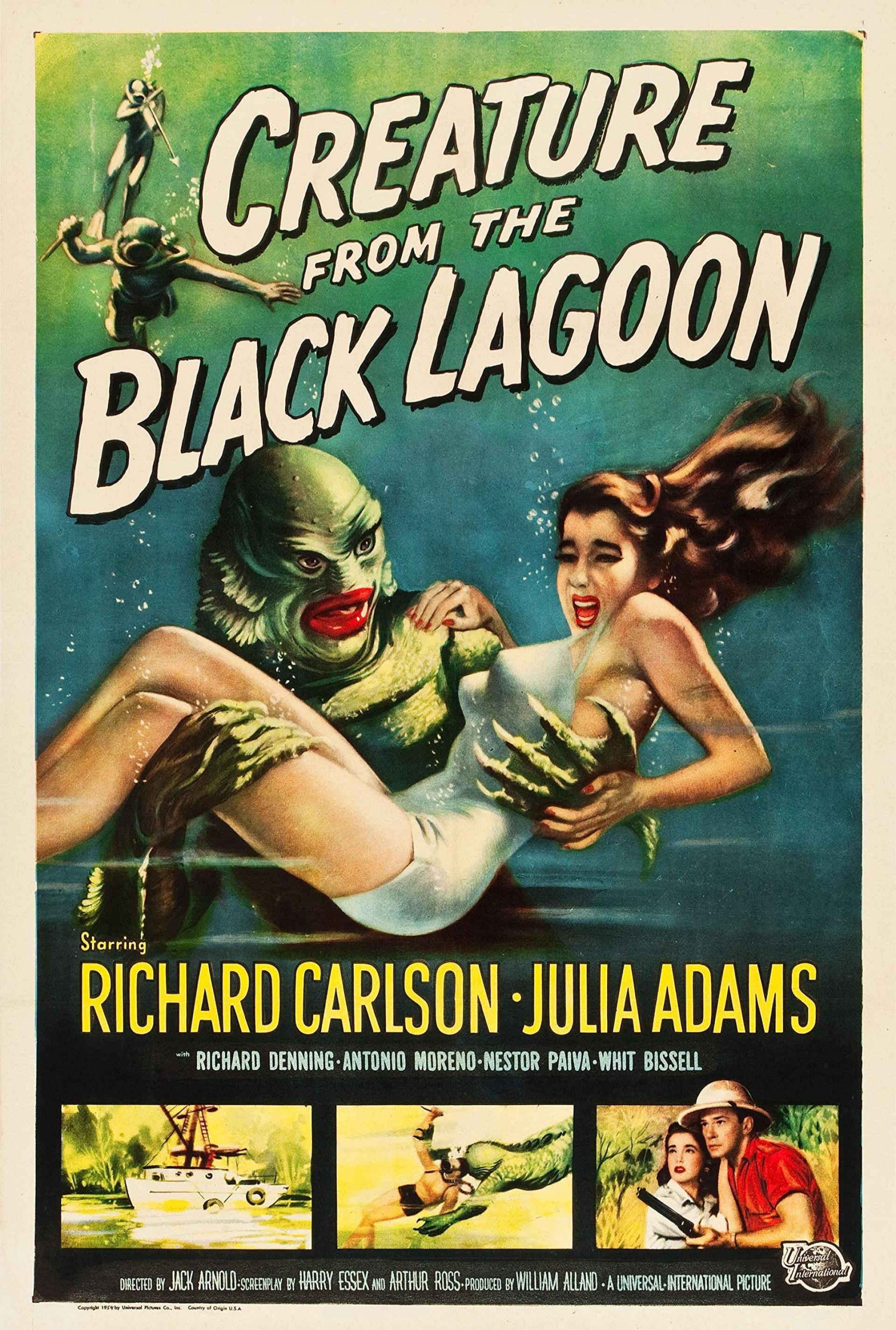 Creature from the Black Lagoon (1954) poster