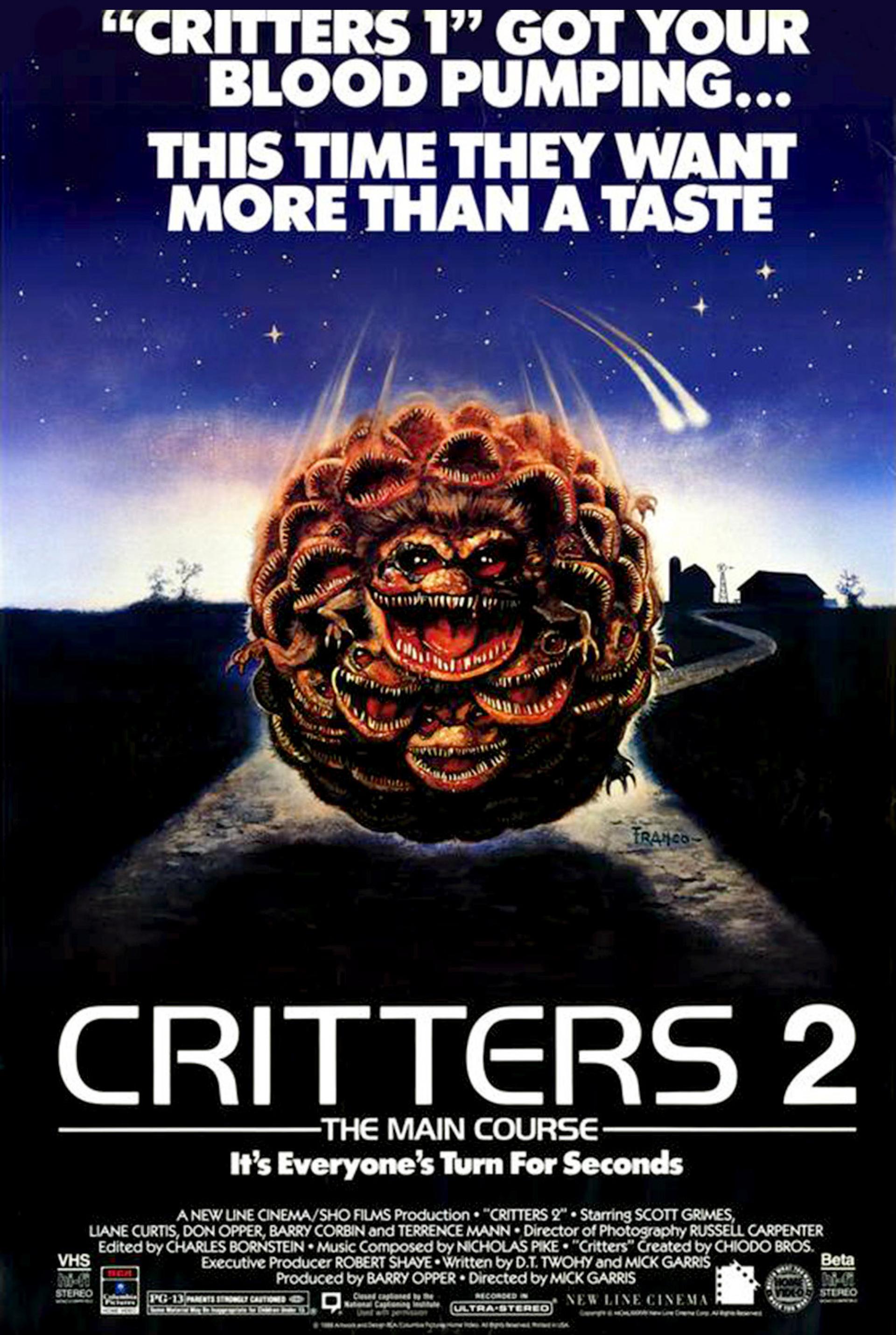 Critters 2: The Main Course (1988) poster