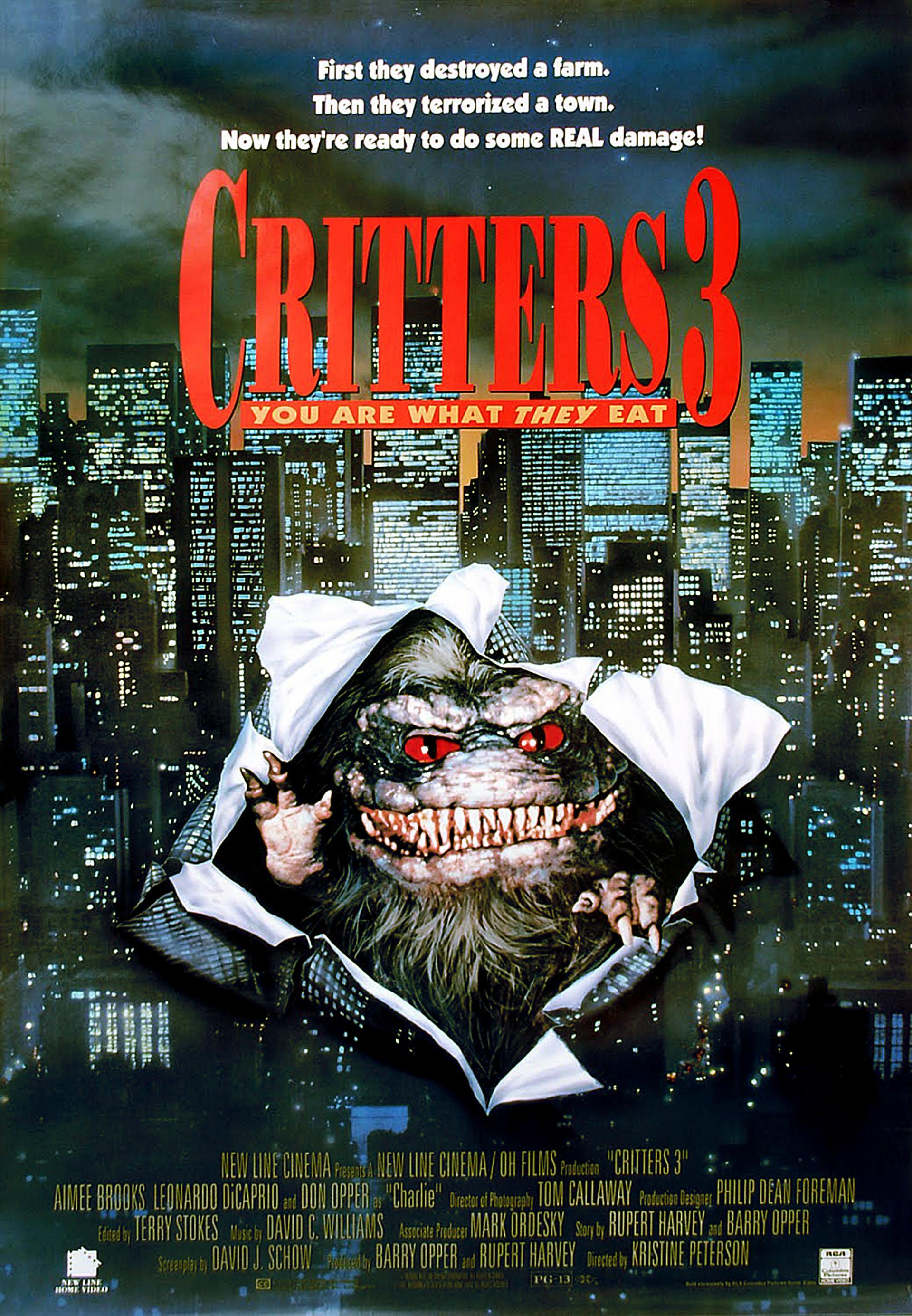 Critters 3 (1991) poster