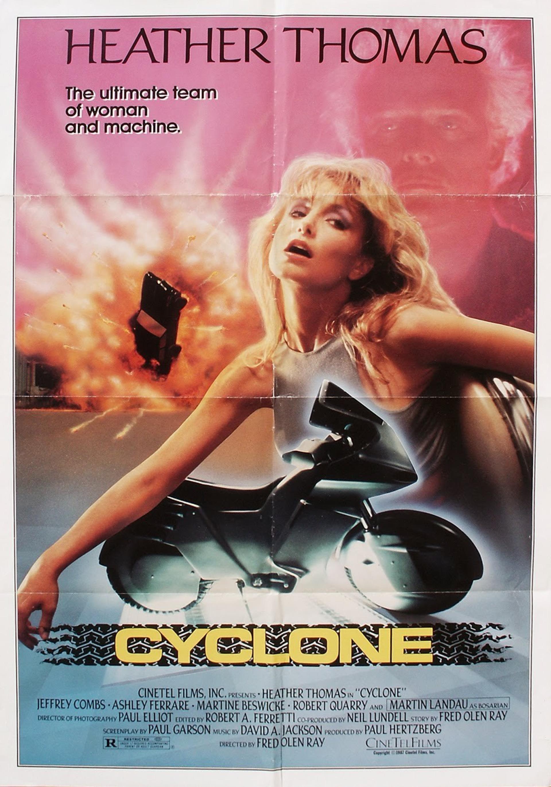 Cyclone (1987) poster
