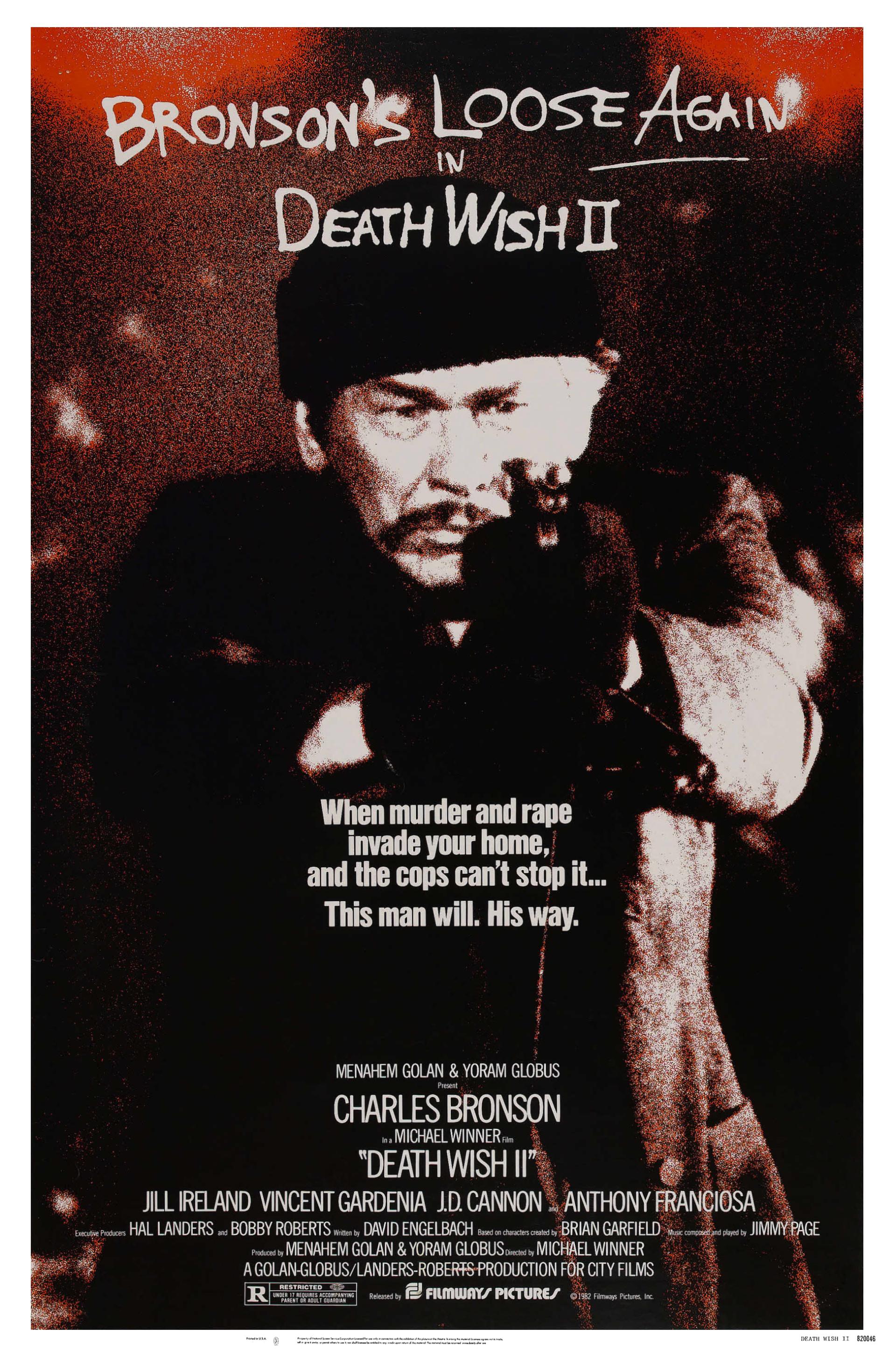 Death Wish II (1982) poster