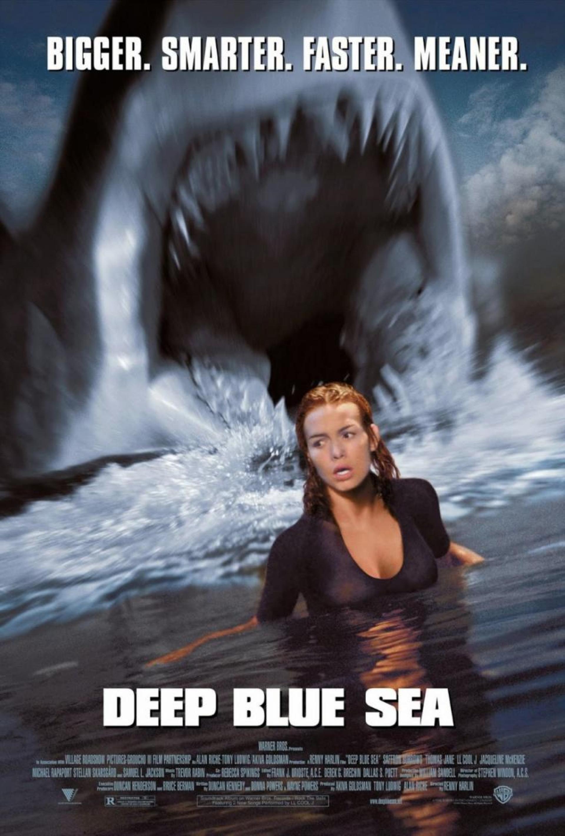 Deep Blue Sea (1999) poster