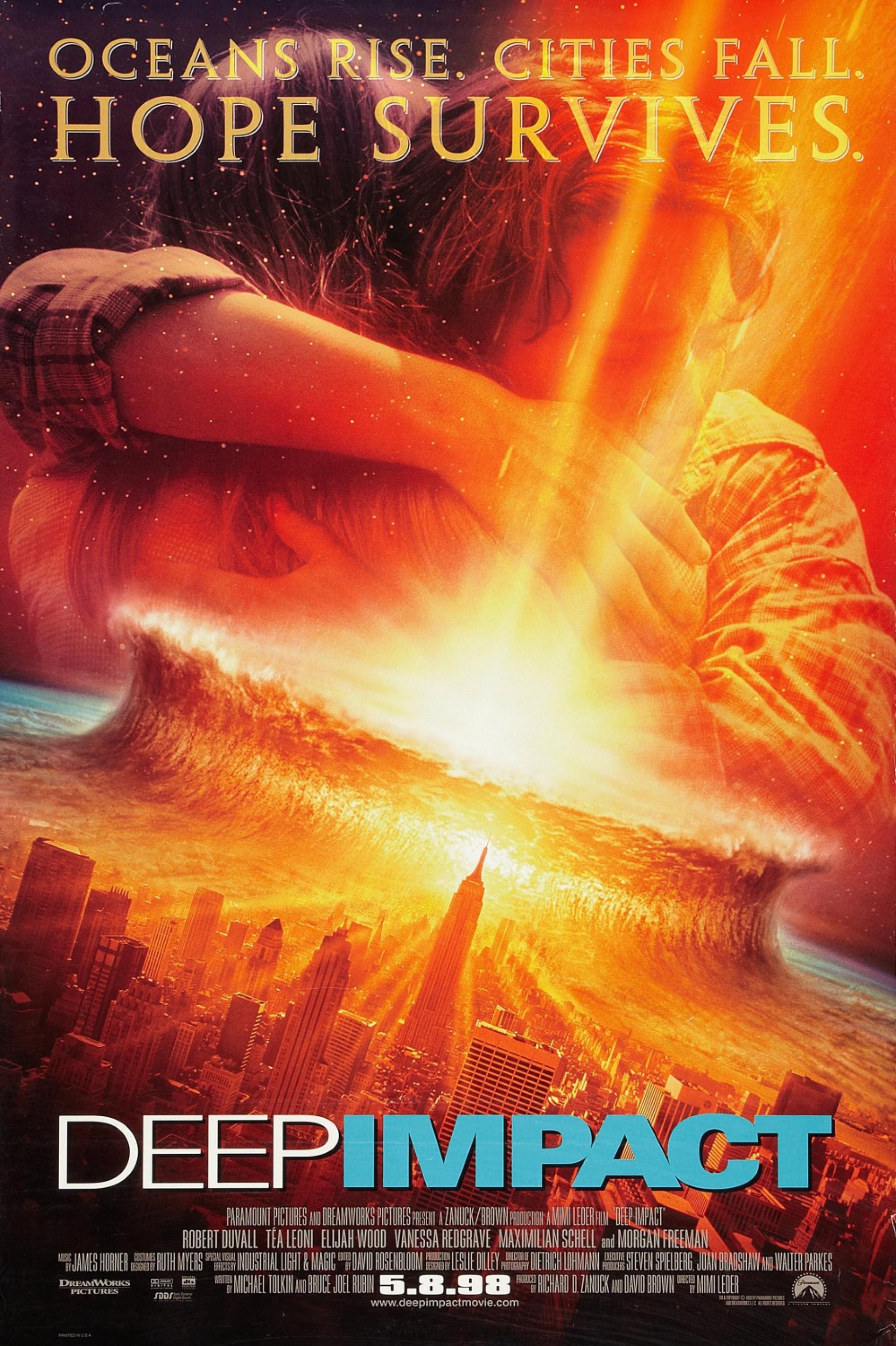 Deep Impact (1998) poster
