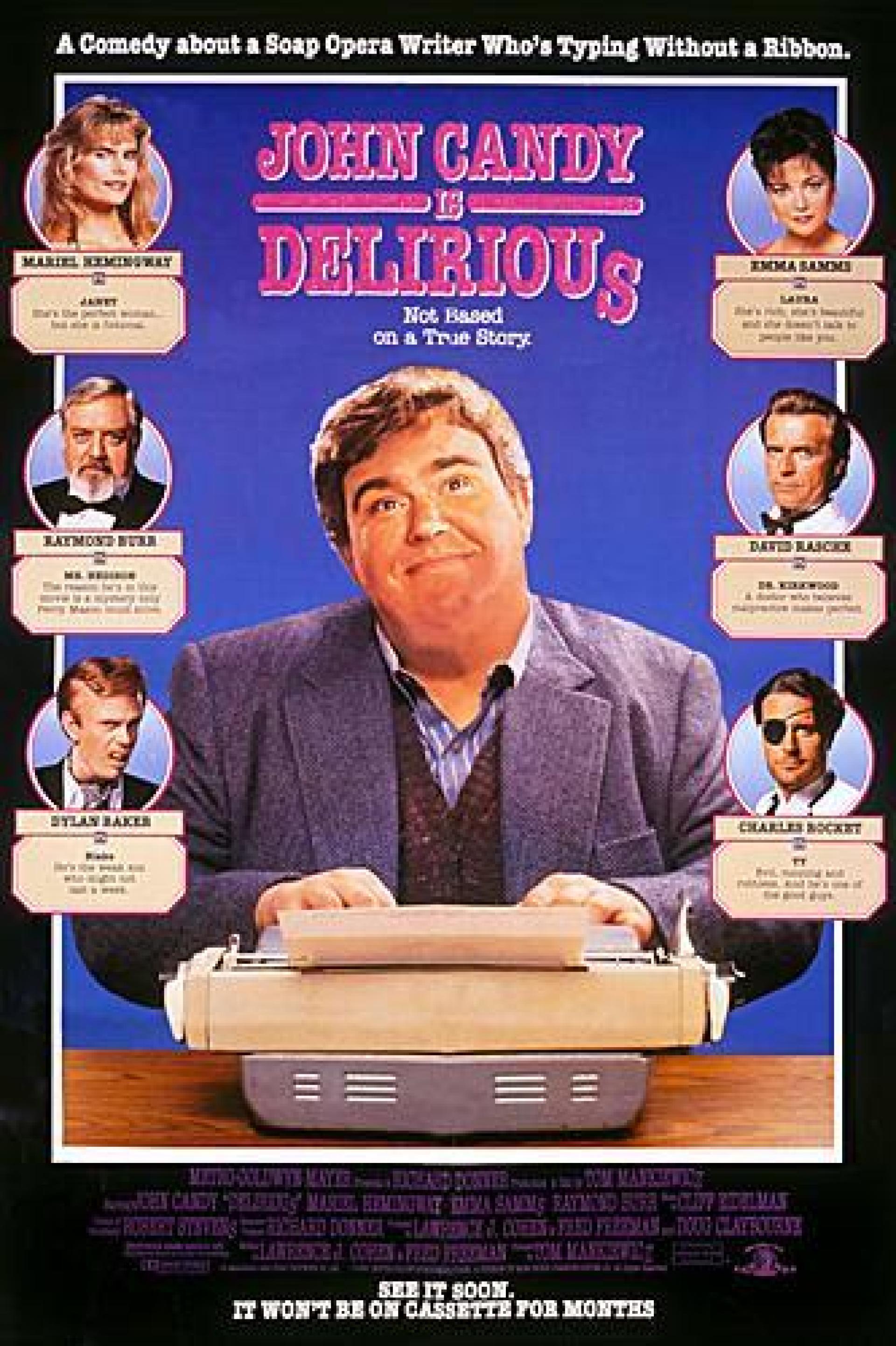 Delirious (1991) poster