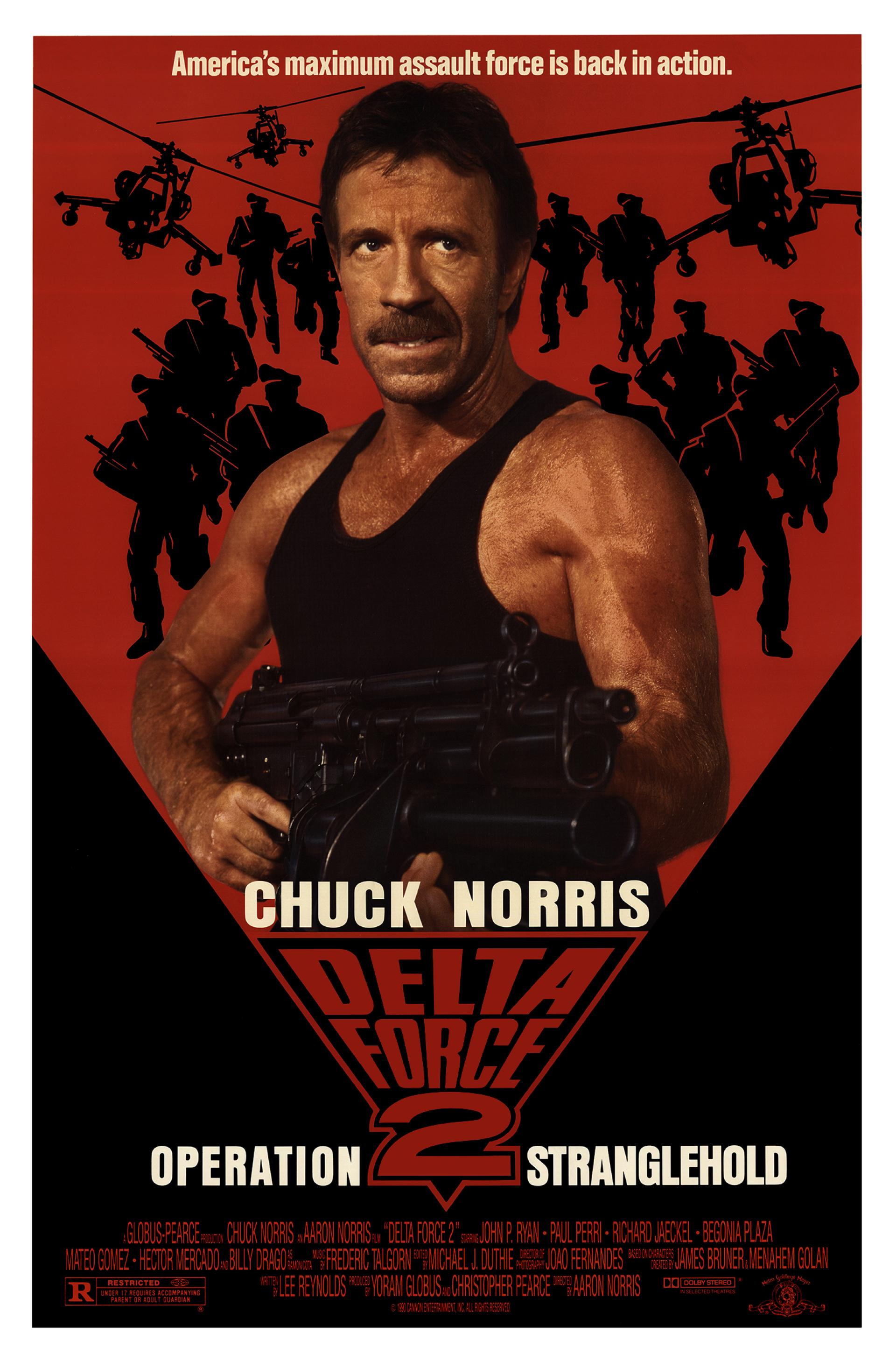 Delta Force 2: The Colombian Connection (1990) poster