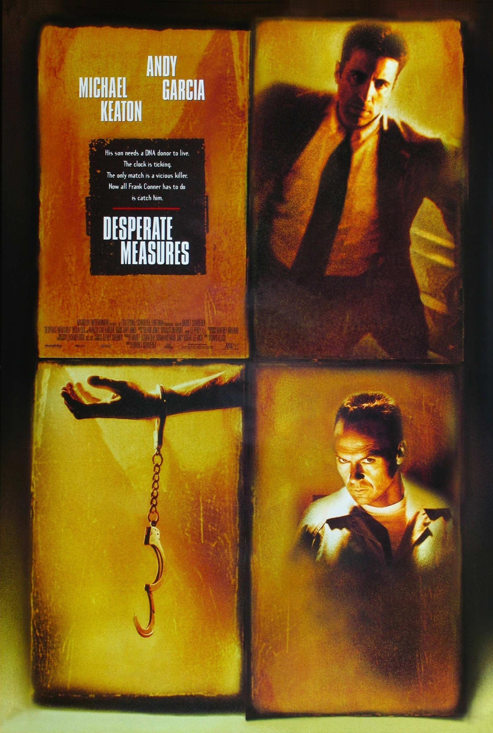 Desperate Measures (1998) poster