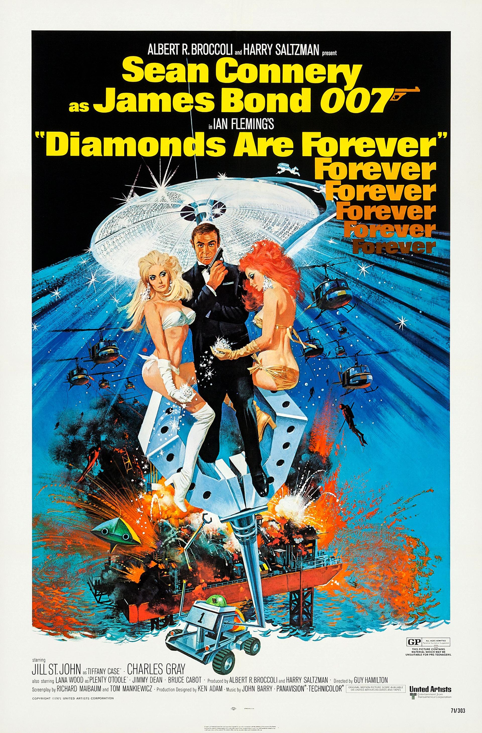 Diamonds Are Forever (1971) poster