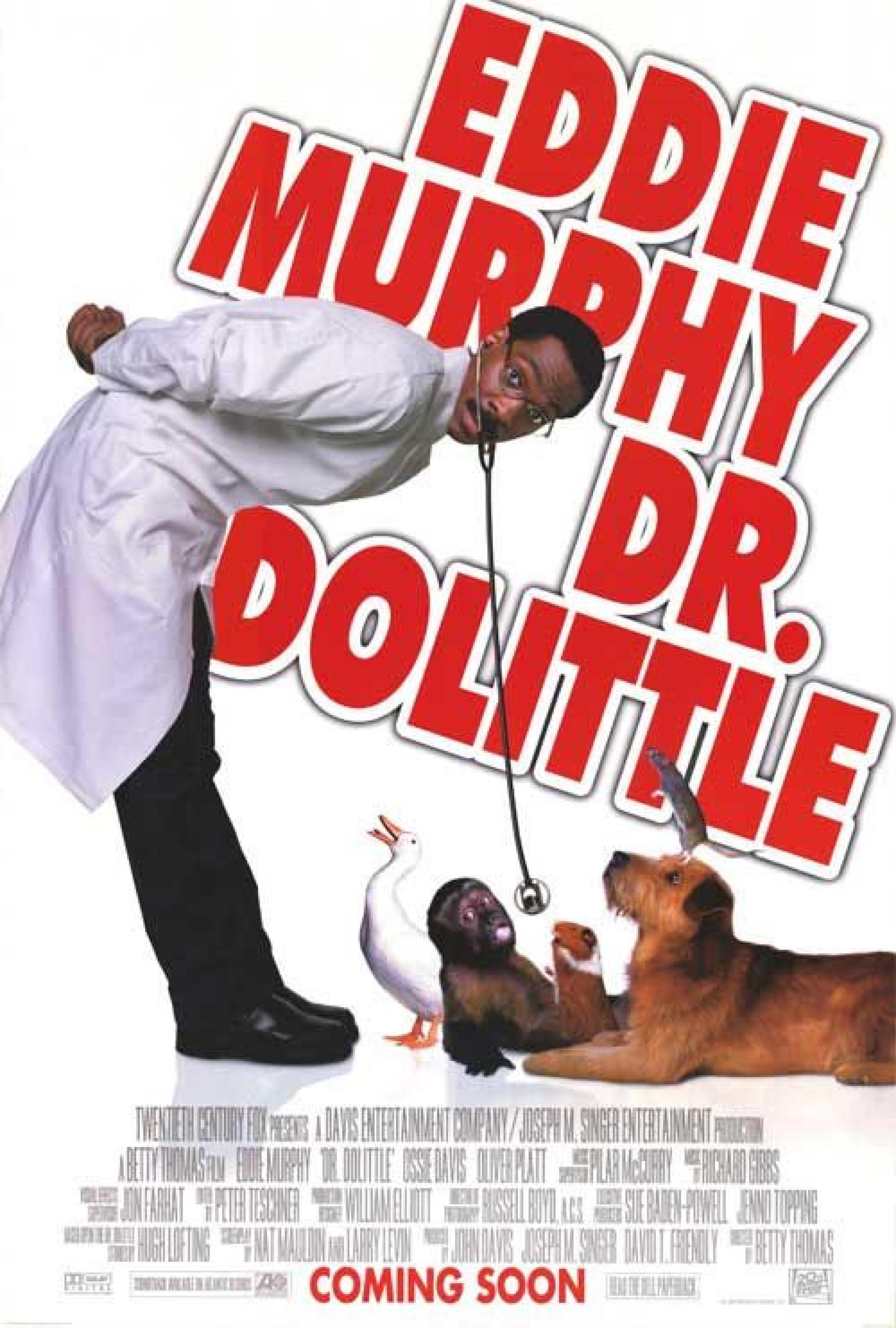 Doctor Dolittle (1998) poster