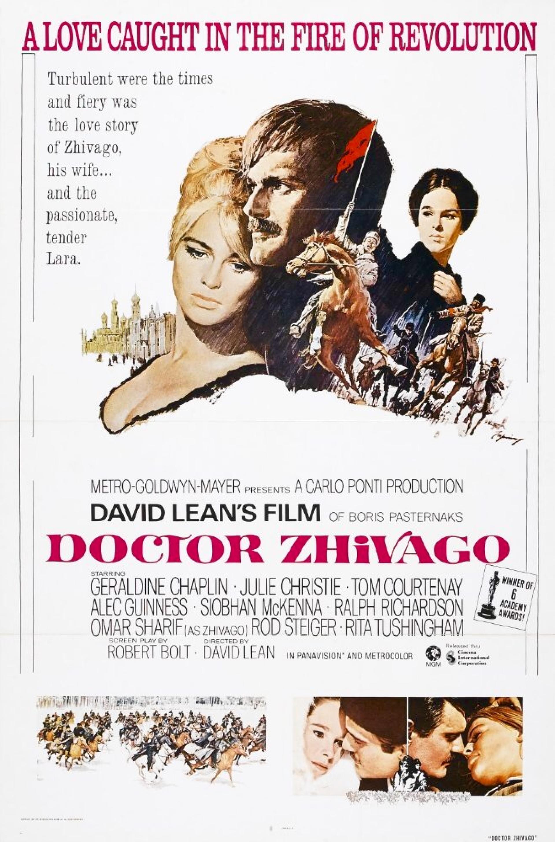 Doctor Zhivago (1965) poster