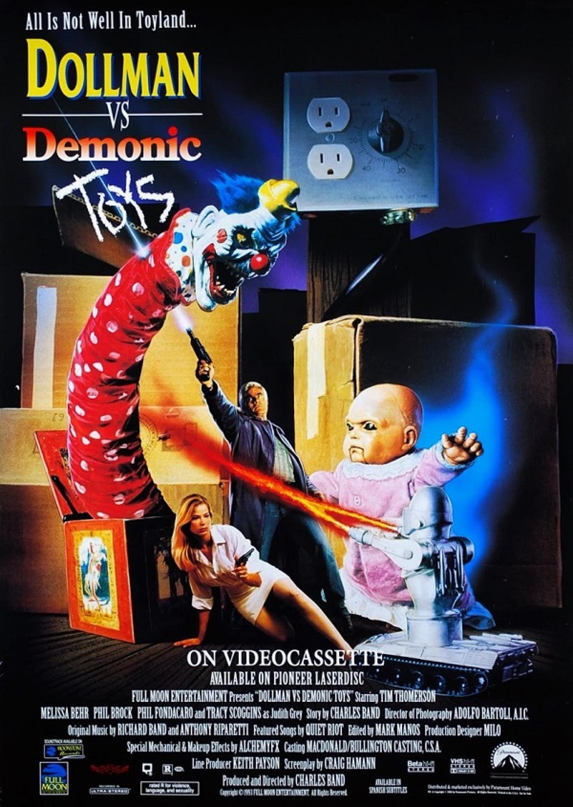 Dollman vs. Demonic Toys (1993) poster