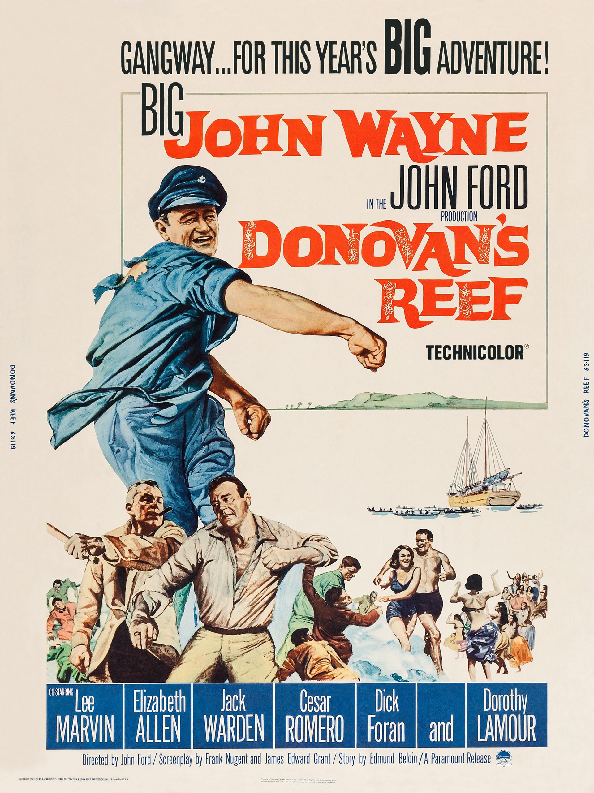 Donovan's Reef (1963) poster