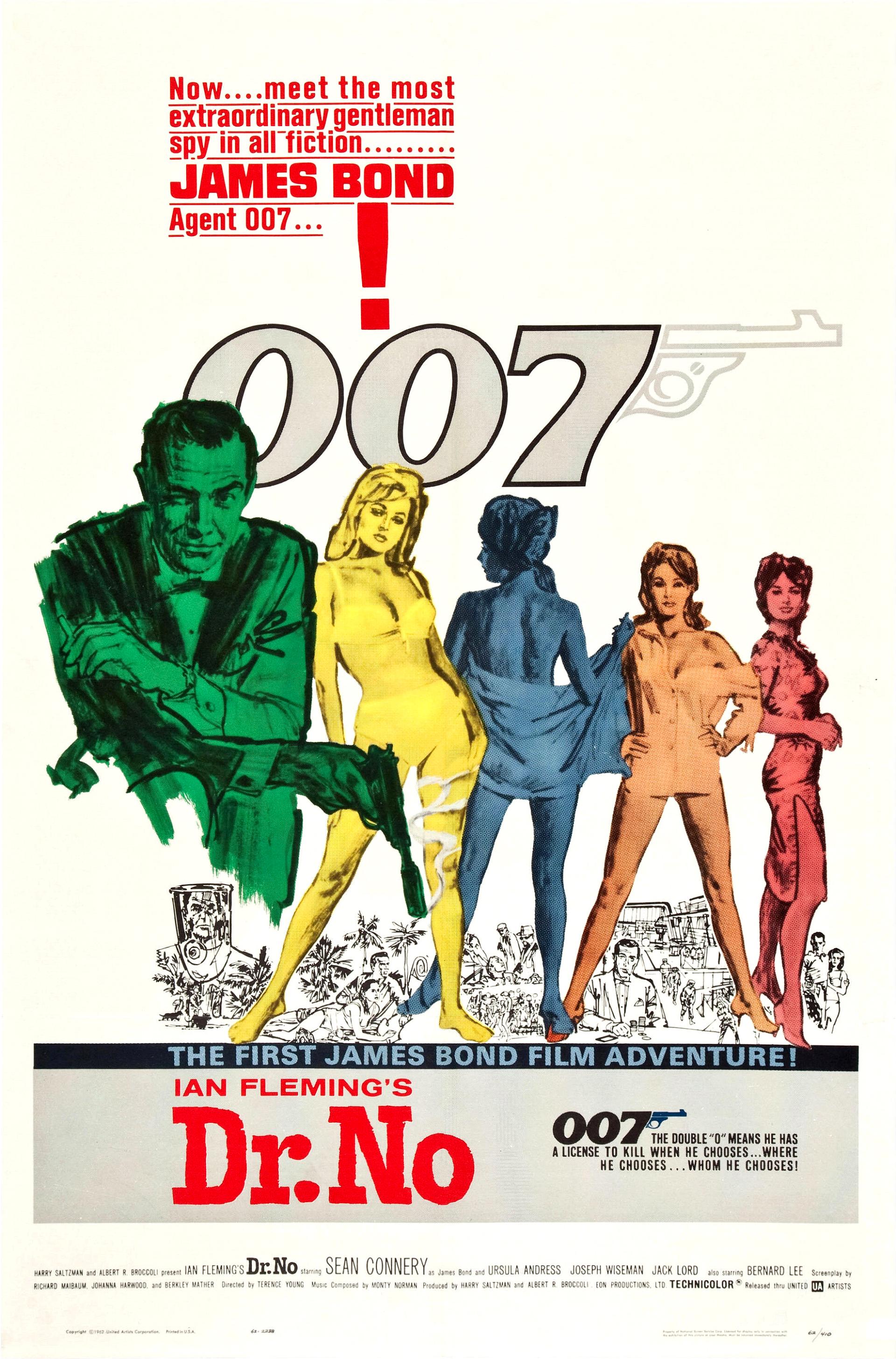 Dr. No (1962) poster
